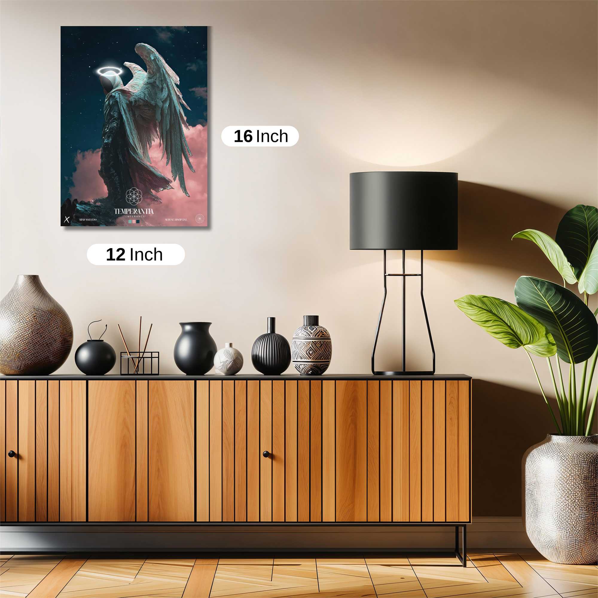 Angel Serenity Safe Wall Magnetic / M