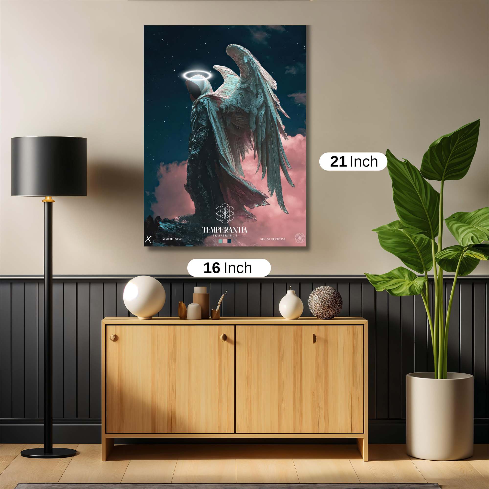 Angel Serenity Safe Wall Magnetic / M