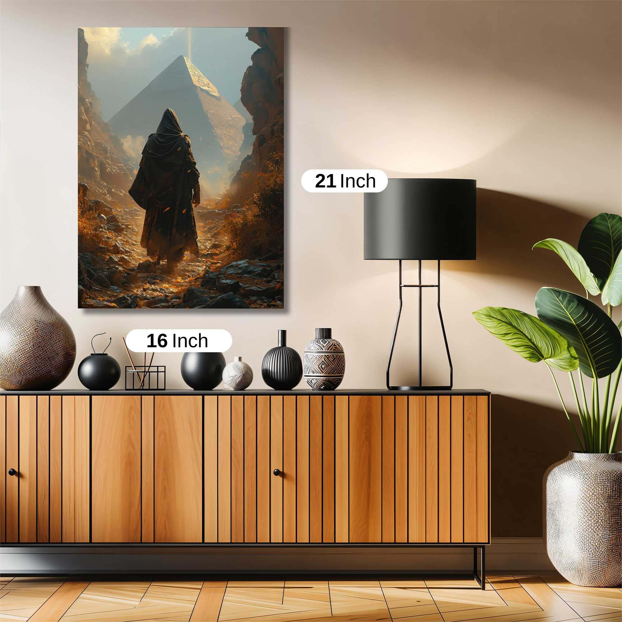 Pyramid Quest Safe Wall Magnetic / M