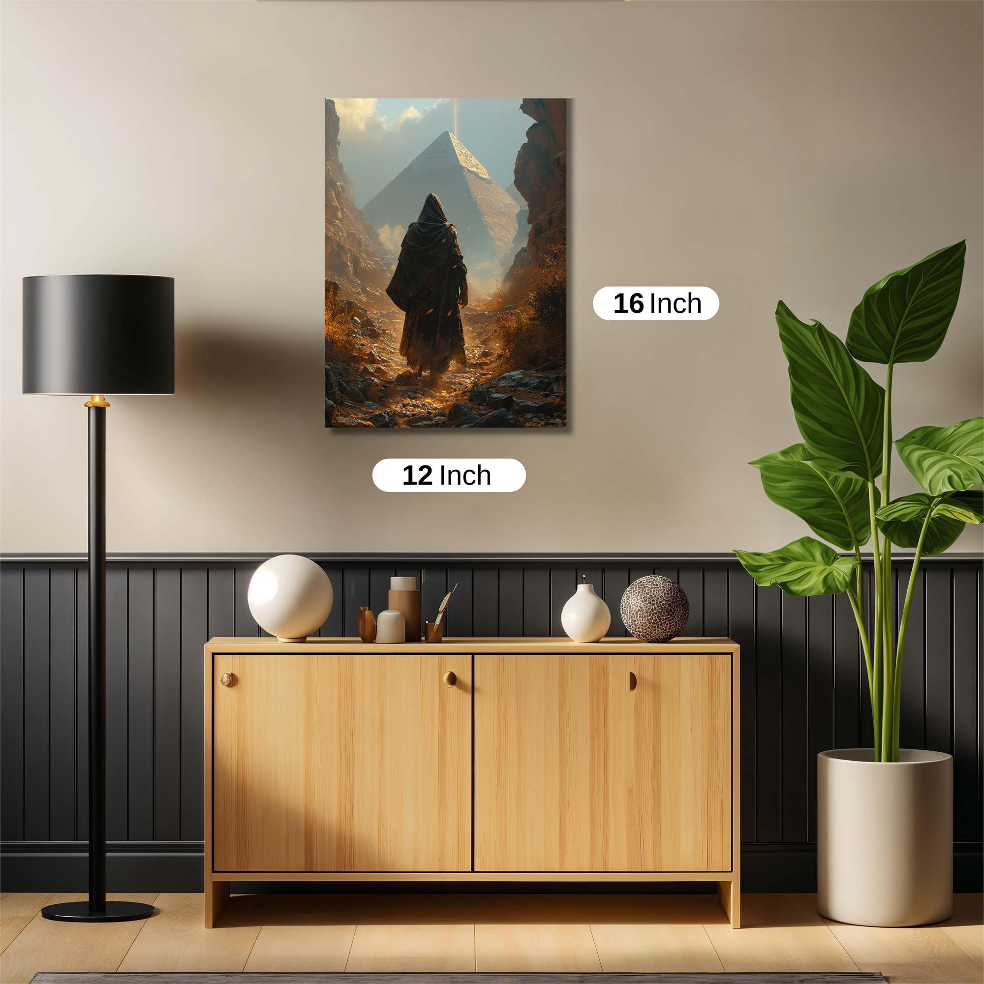 Pyramid Quest Safe Wall Magnetic / M