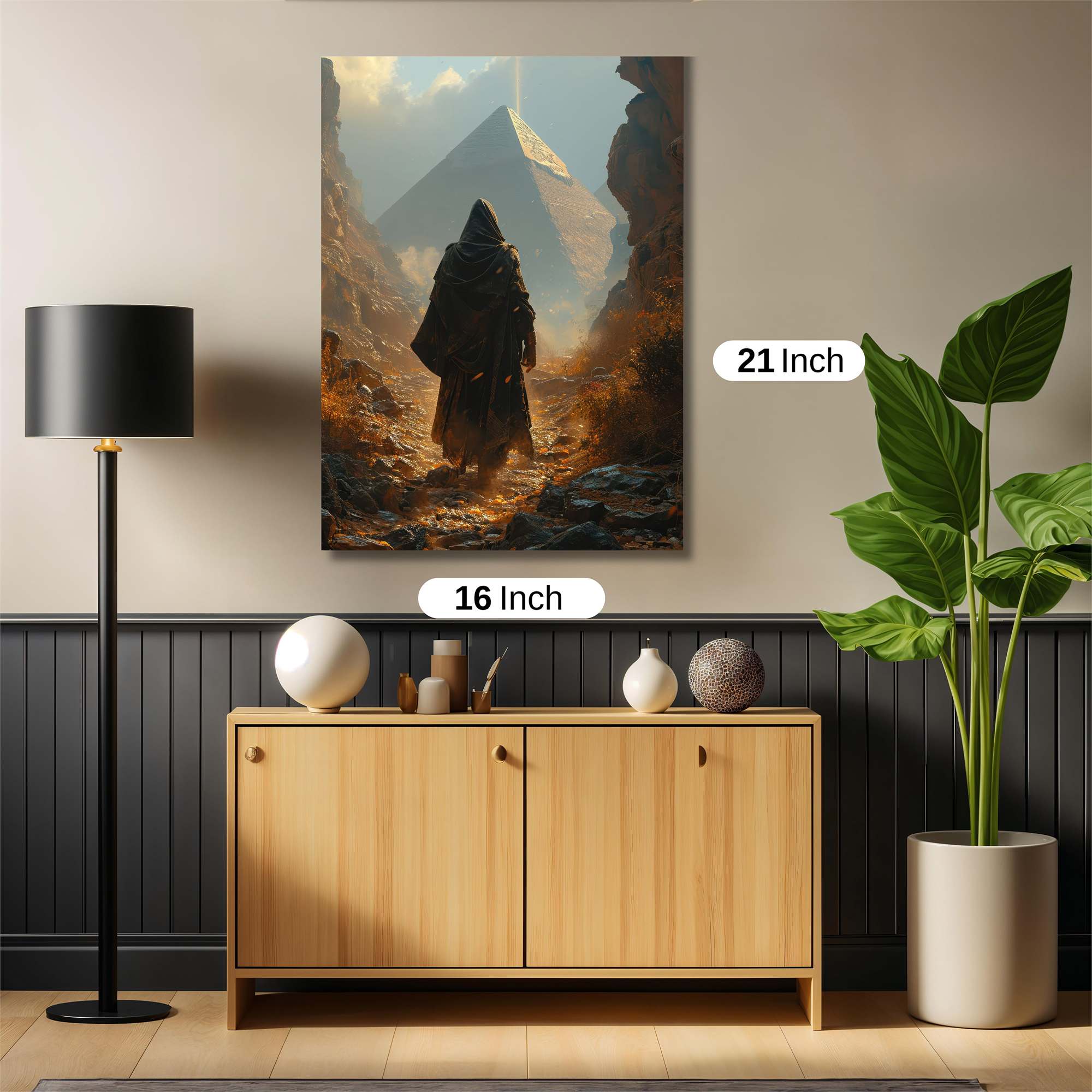 Pyramid Quest Safe Wall Magnetic / M