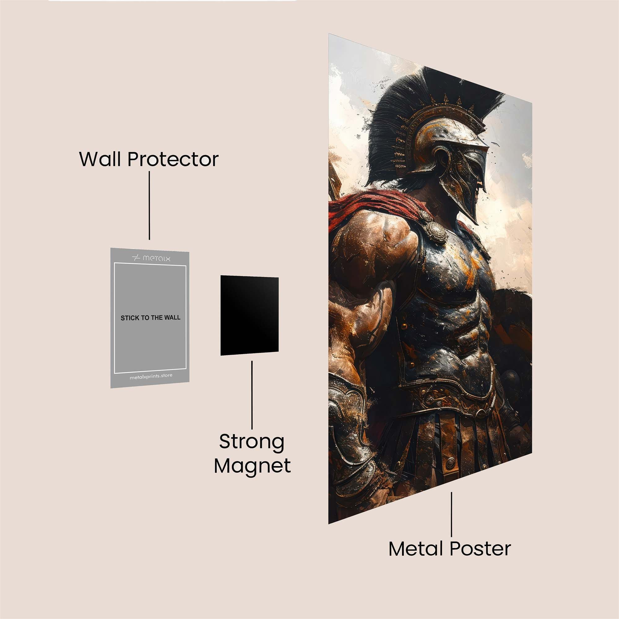 Spartan Valor Safe Wall Magnetic / M