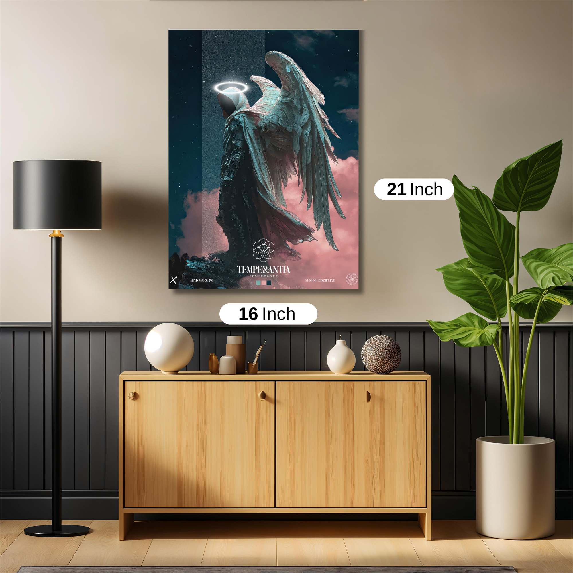 Angel Whisper Safe Wall Magnetic / M