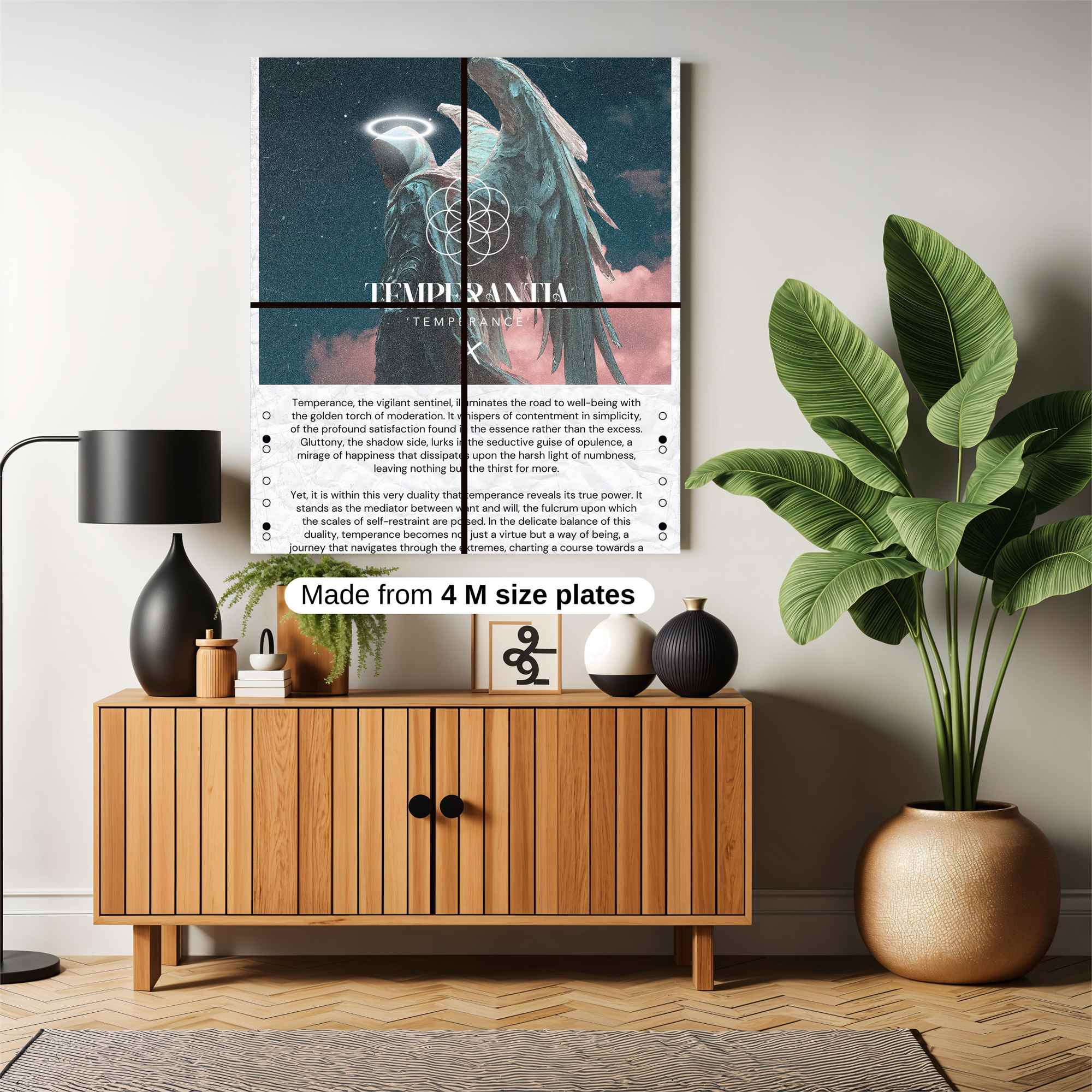 Angelica Serenity Safe Wall Magnetic / M