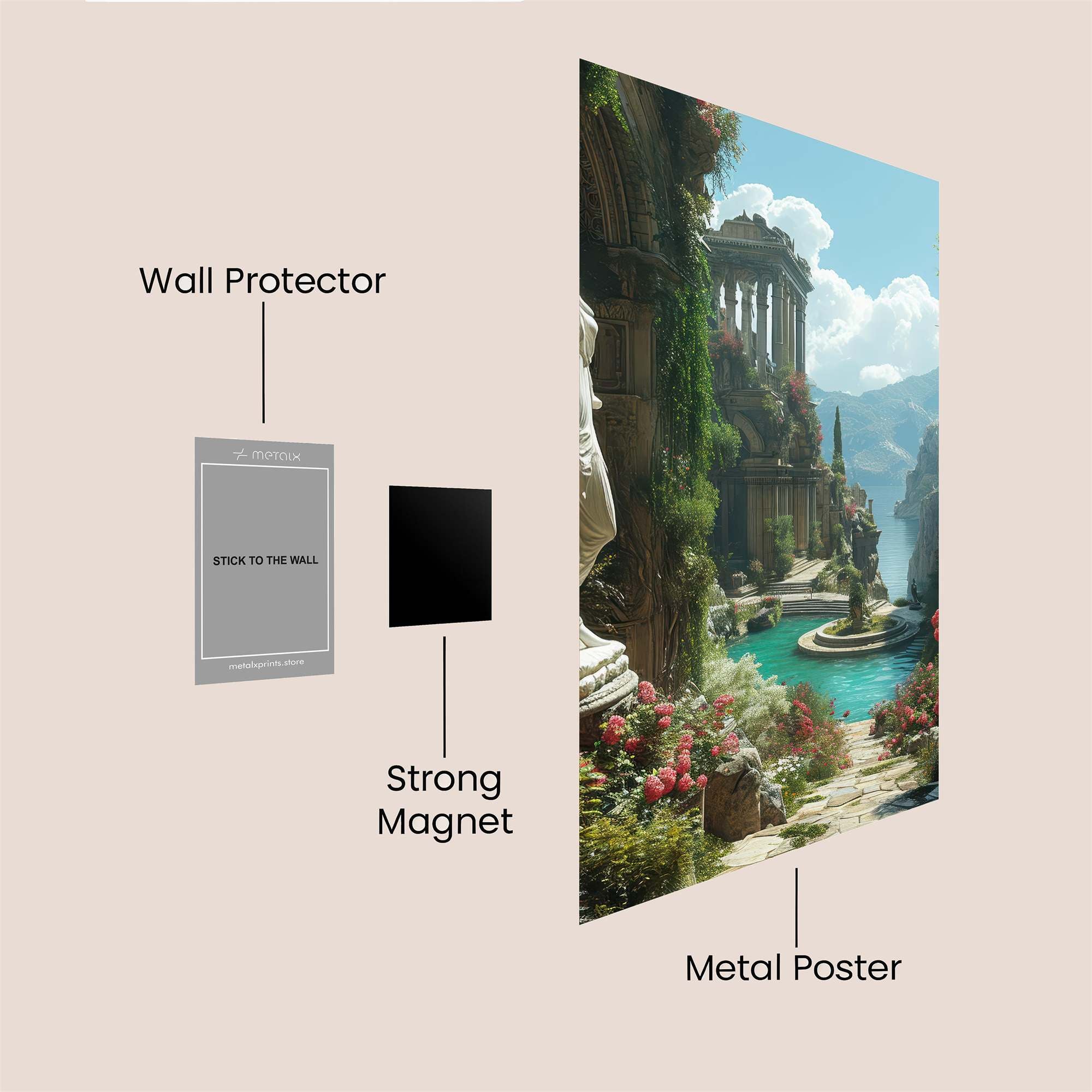 Venus Enchanting Safe Wall Magnetic / M