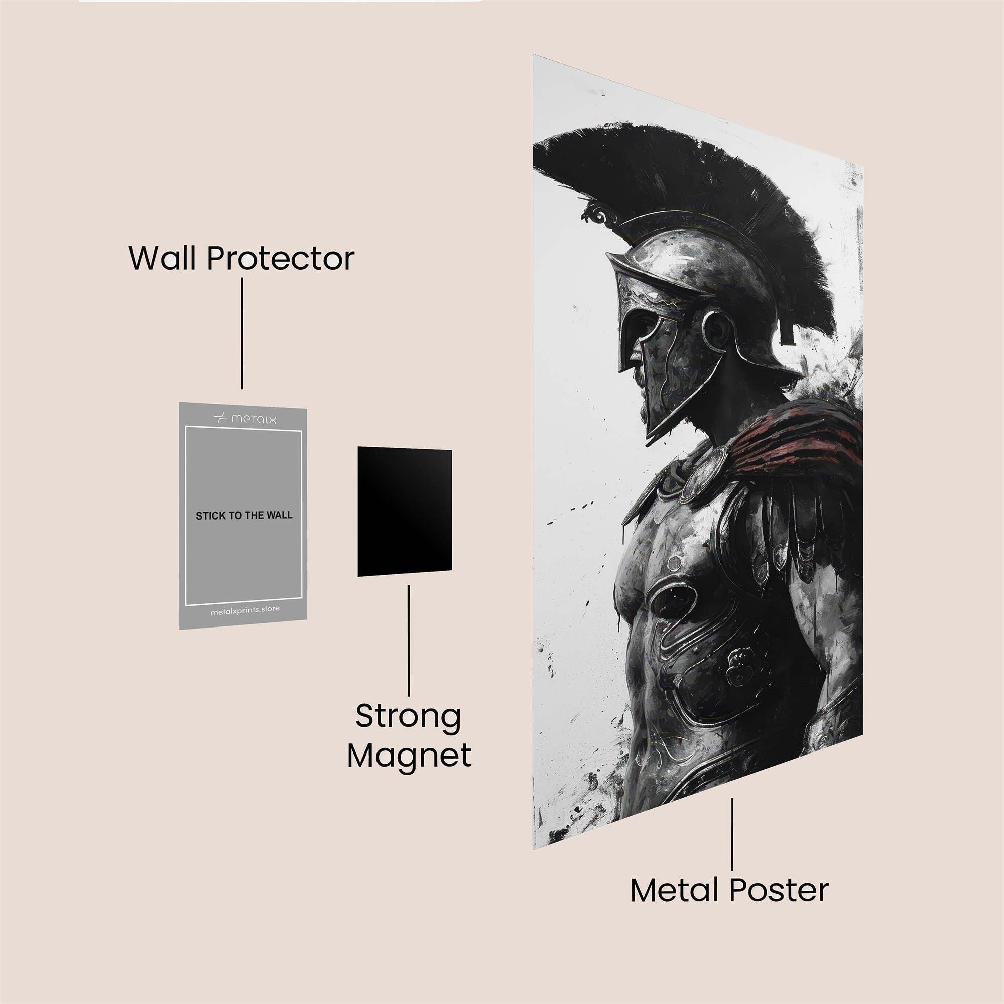 Spartan Valor Safe Wall Magnetic / M