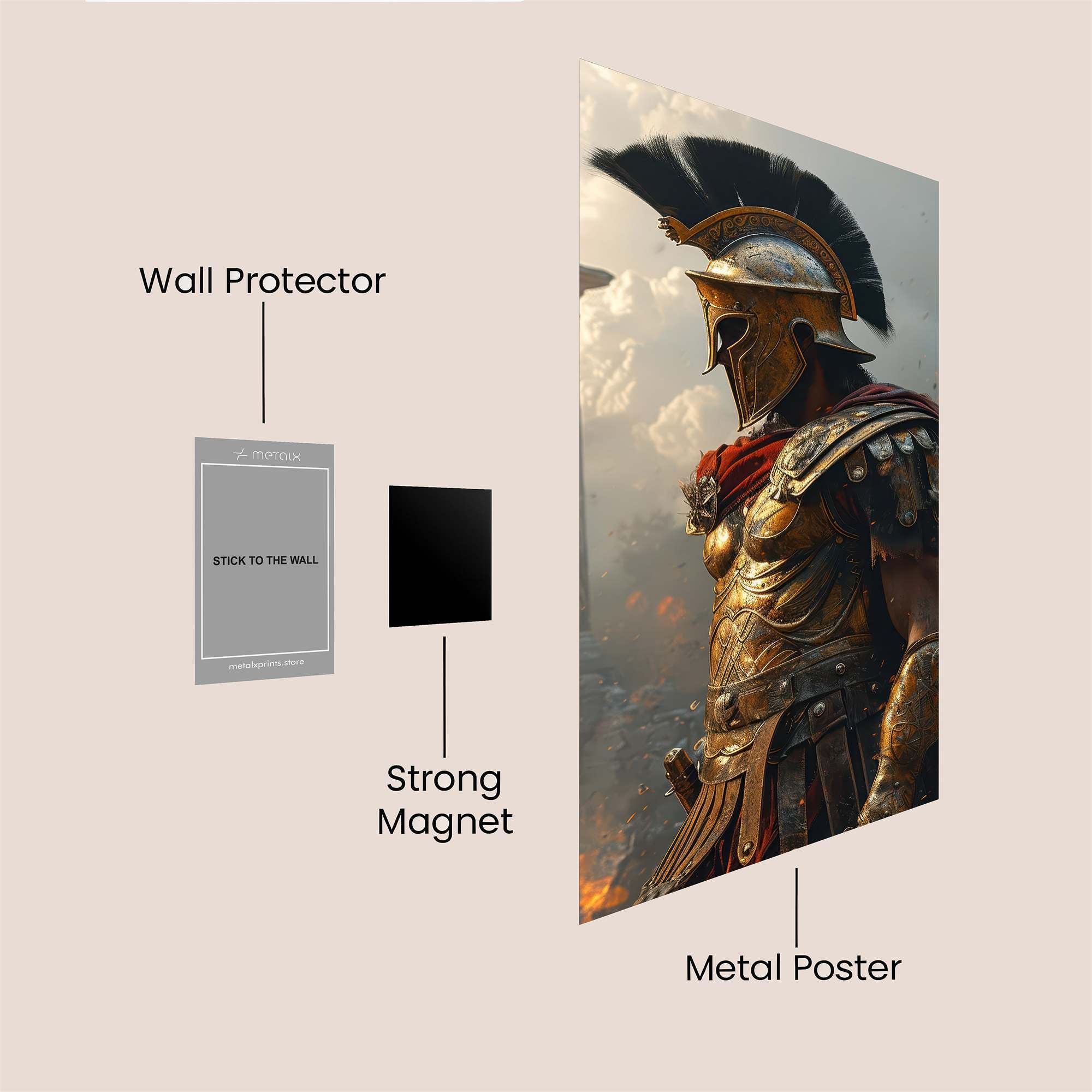 Spartan Valor Safe Wall Magnetic / M