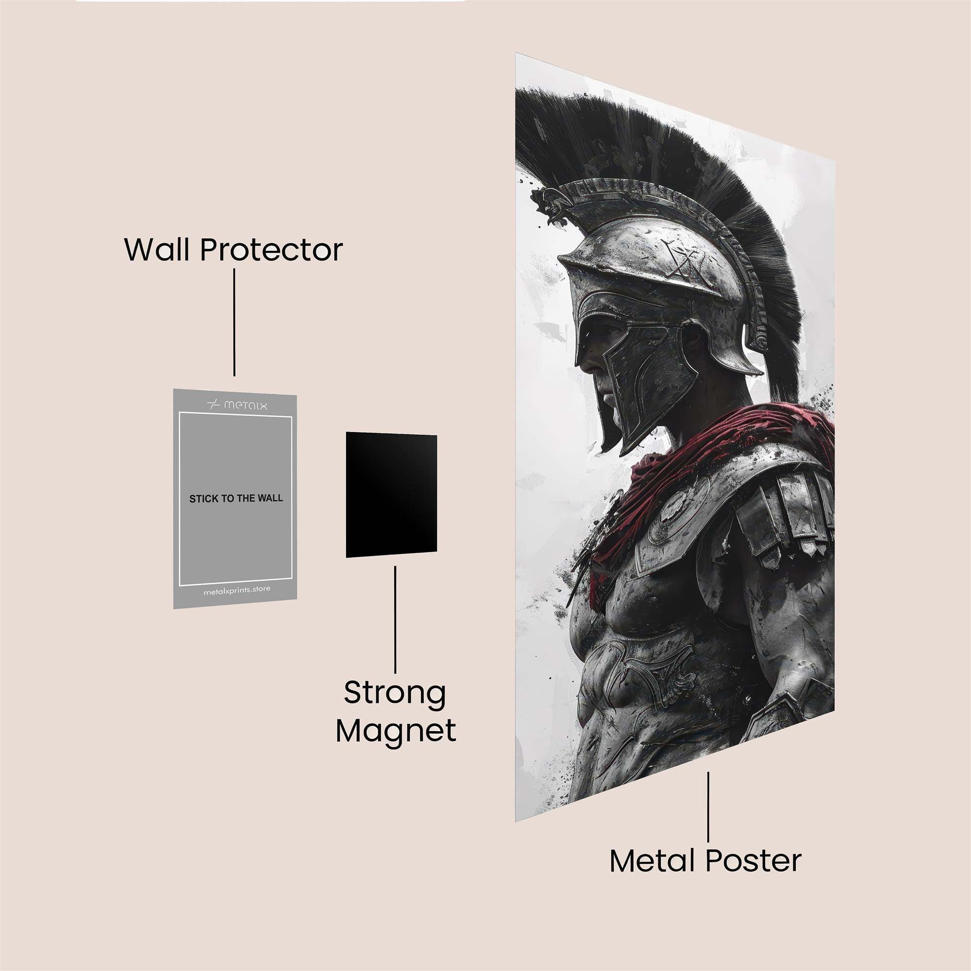 Spartan Valor Safe Wall Magnetic / M