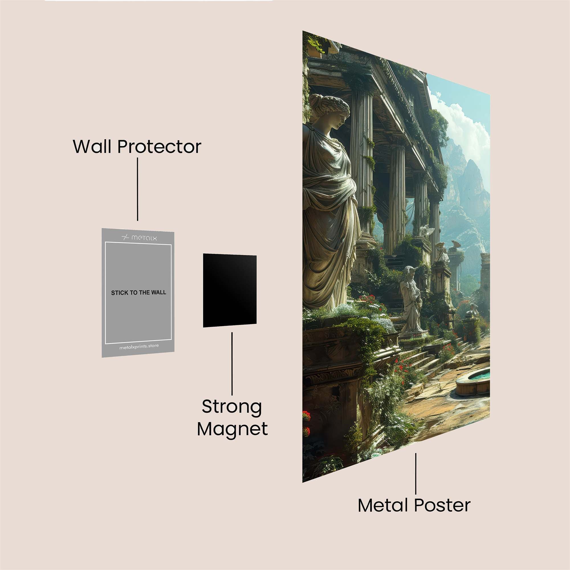 Venus Serene Safe Wall Magnetic / M