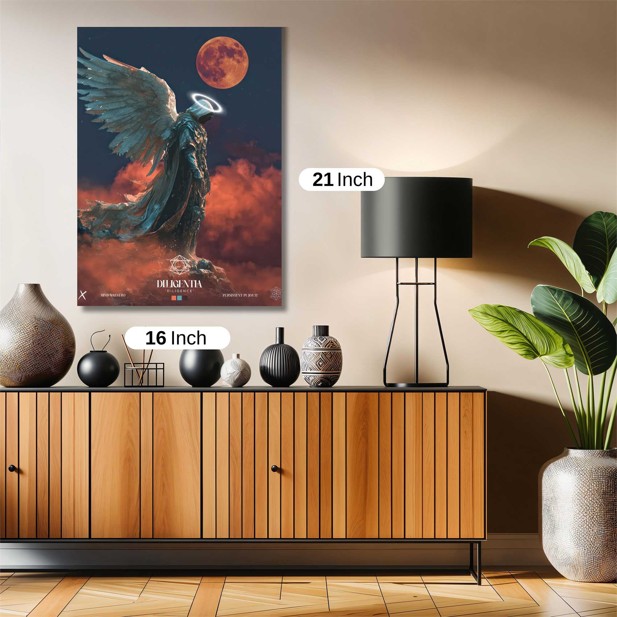 Samurai Inferno Safe Wall Magnetic / M