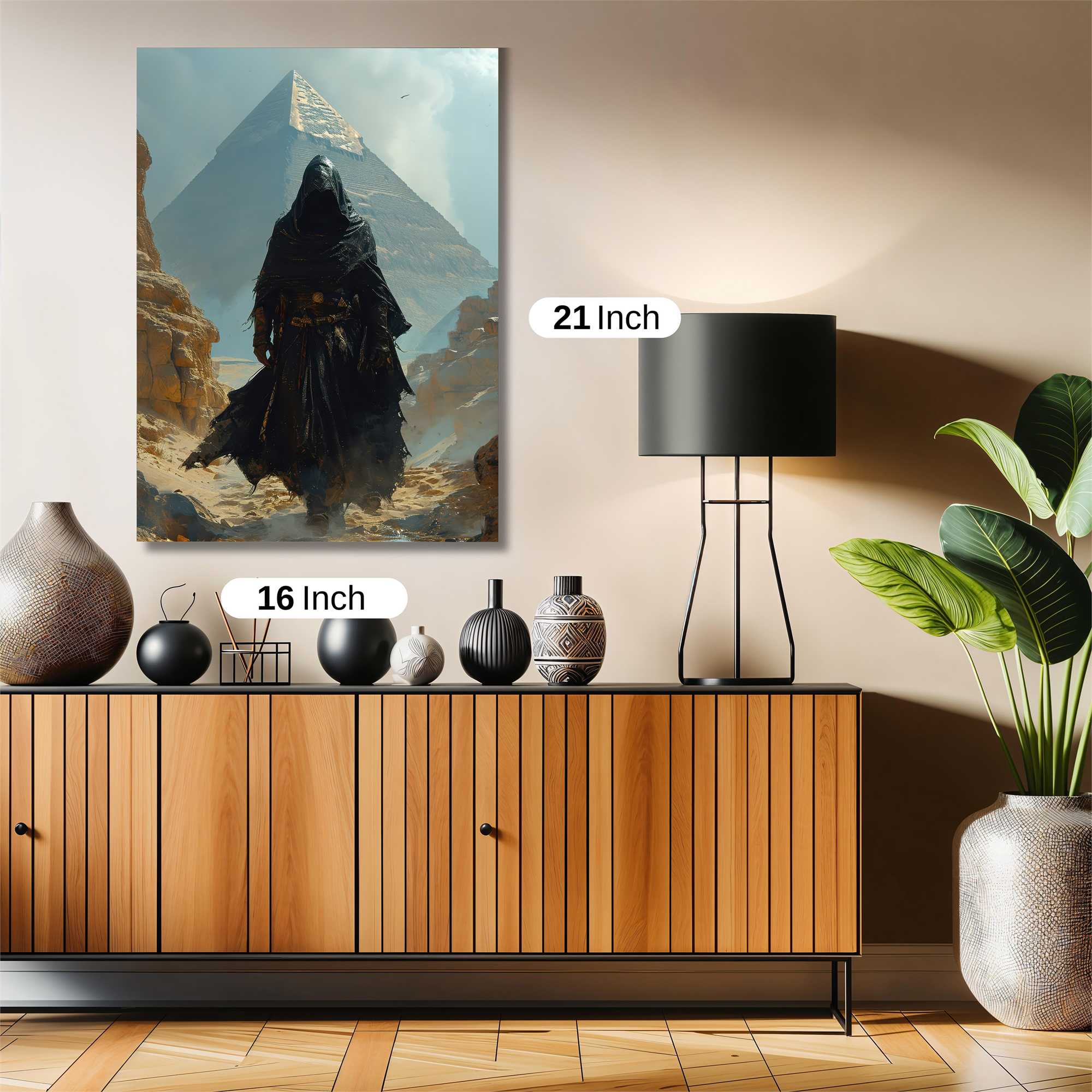 Pyramid Phantom Safe Wall Magnetic / M