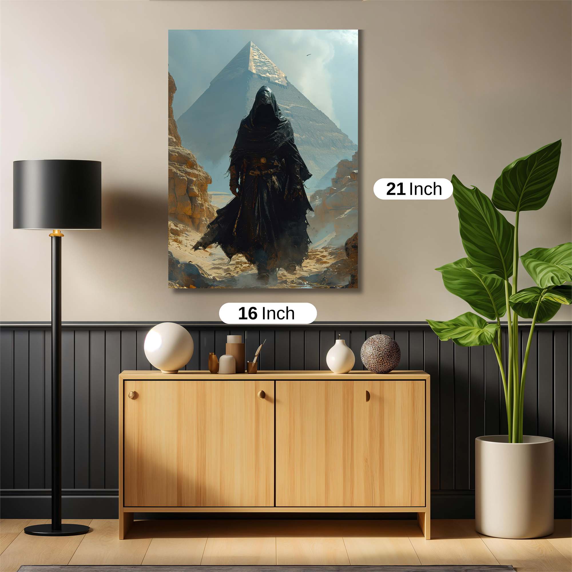 Pyramid Phantom Safe Wall Magnetic / M