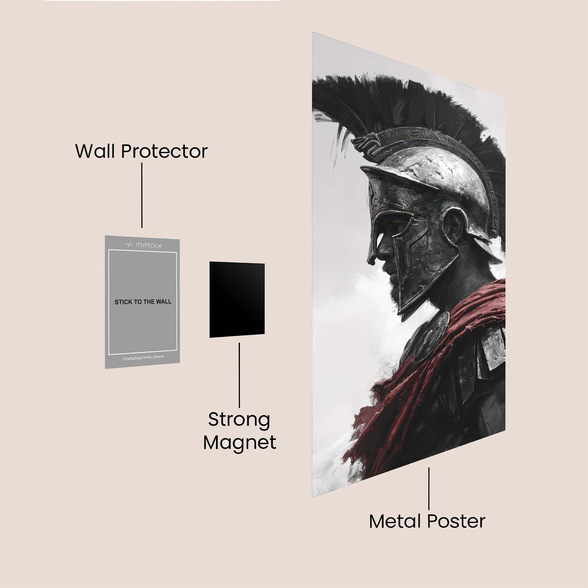 Spartan Valor Safe Wall Magnetic / M
