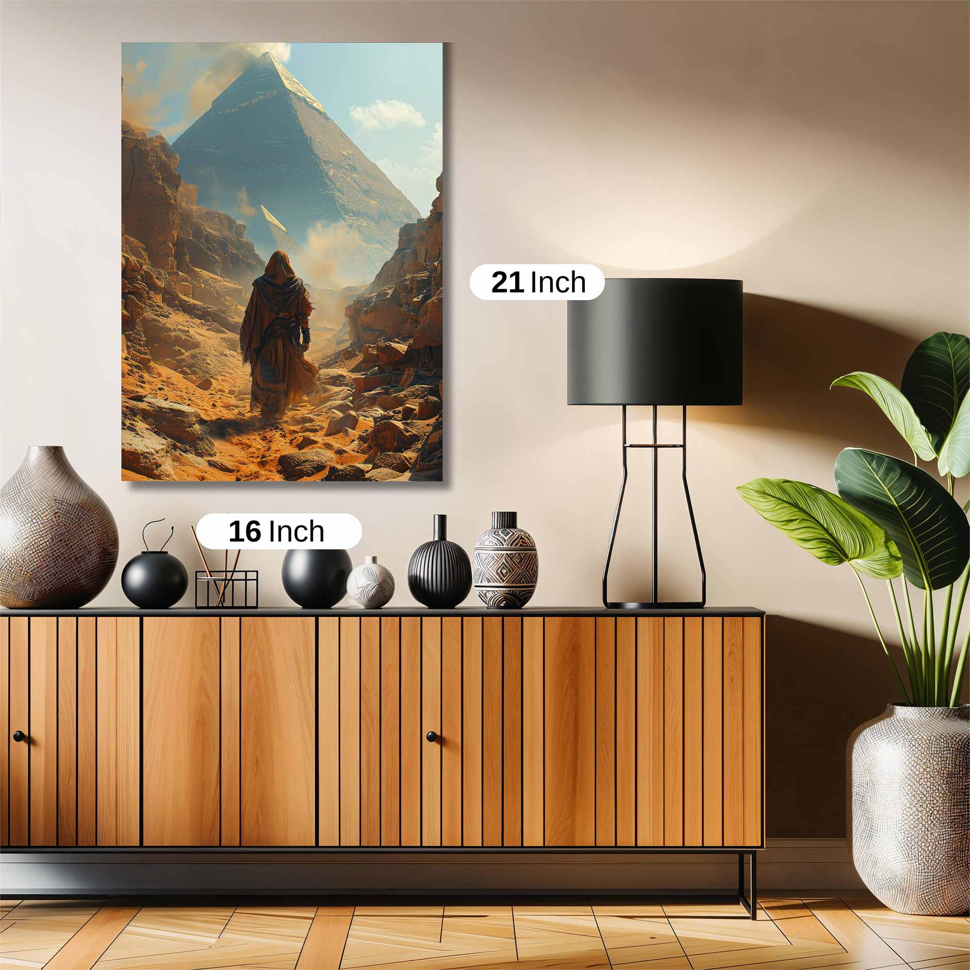 Pyramid Quest Safe Wall Magnetic / M