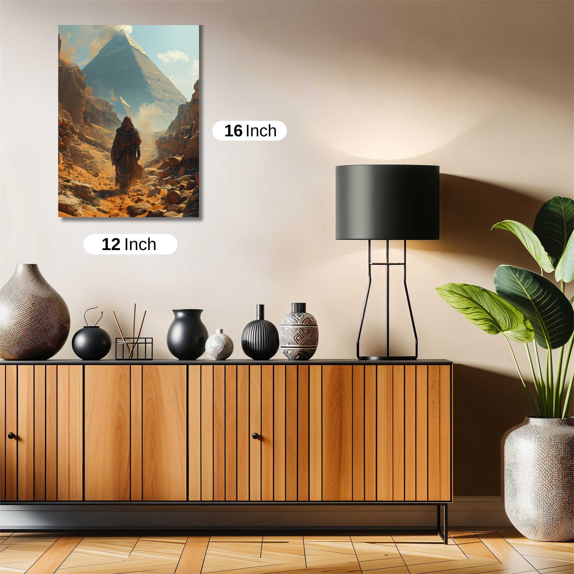 Pyramid Quest Safe Wall Magnetic / M