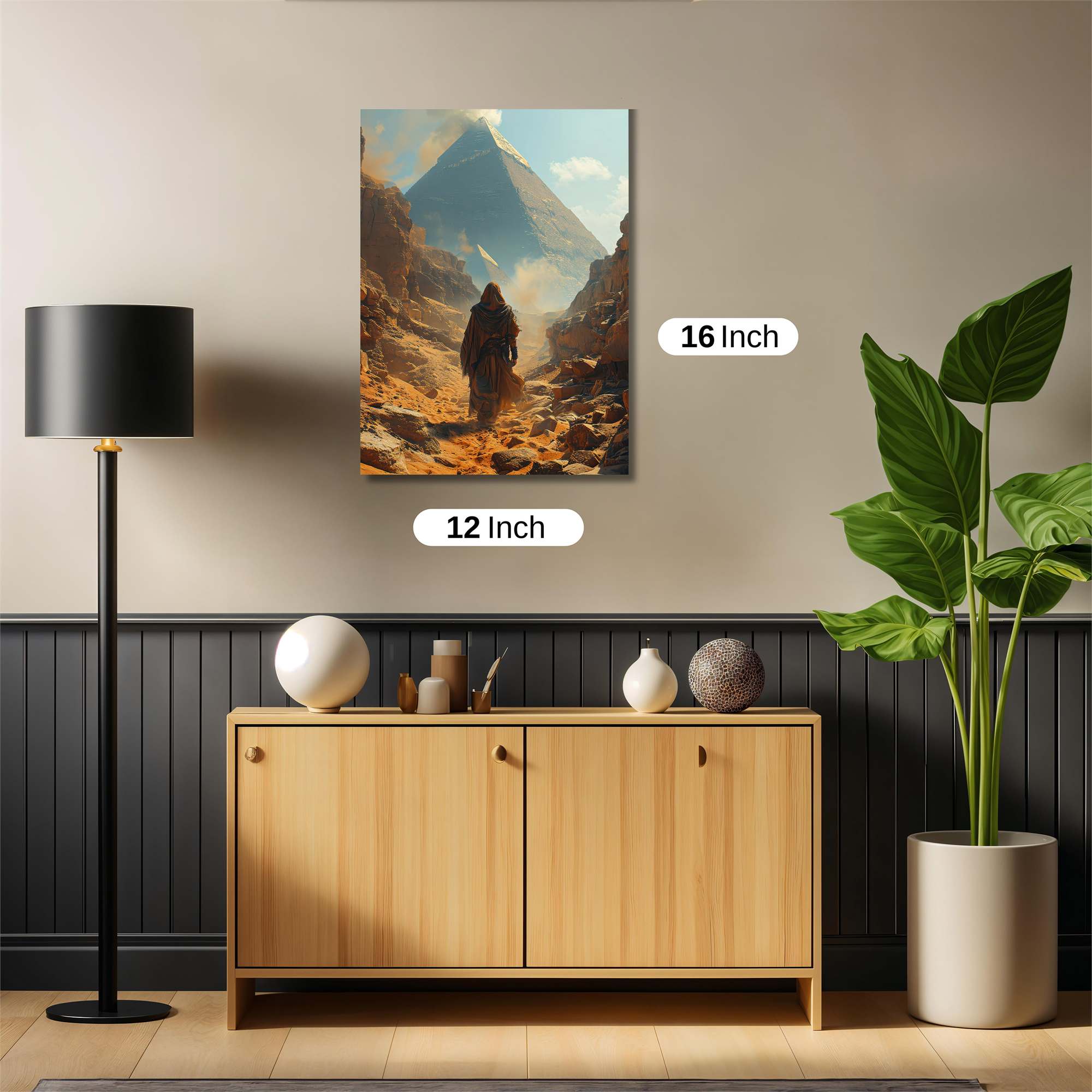 Pyramid Quest Safe Wall Magnetic / M