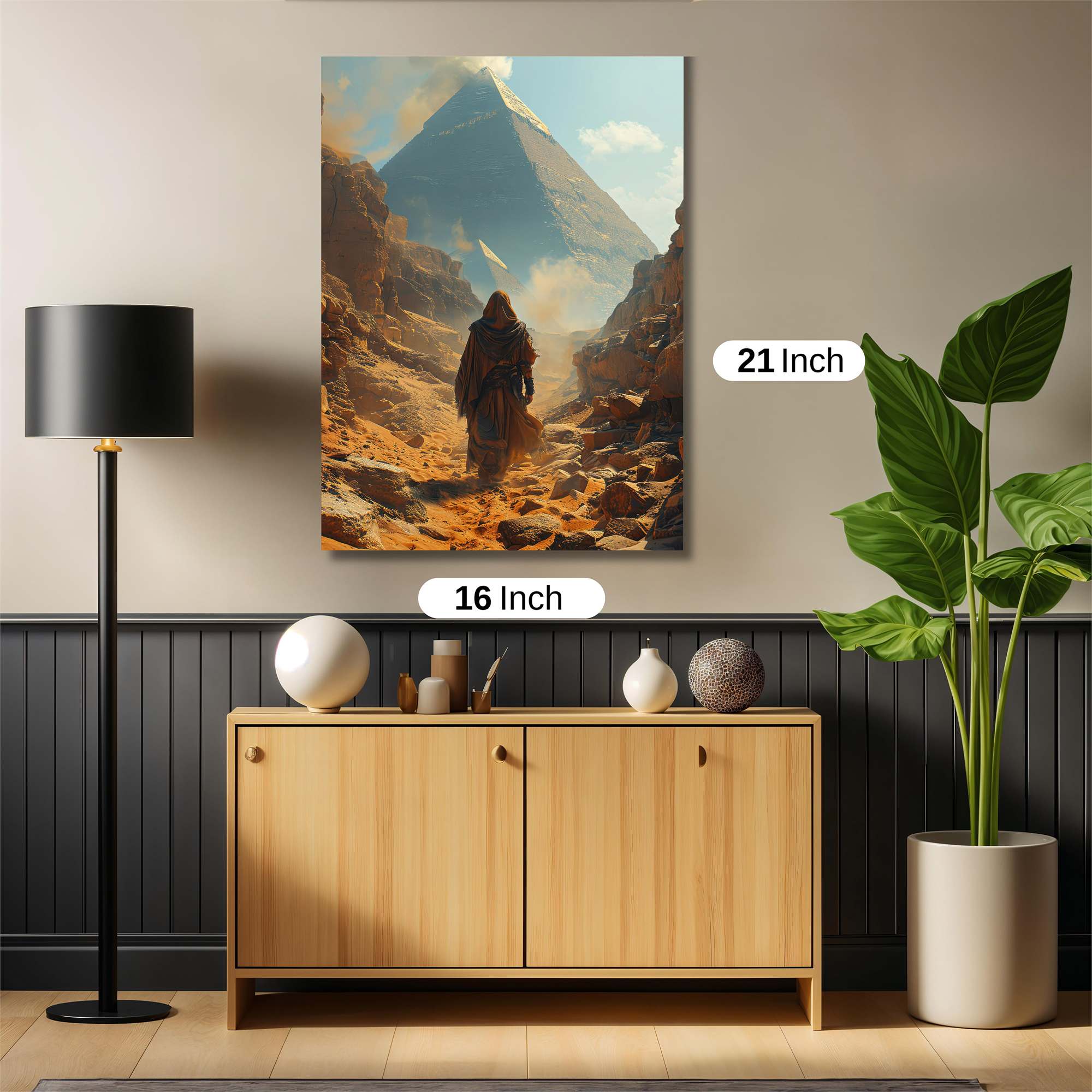 Pyramid Quest Safe Wall Magnetic / M