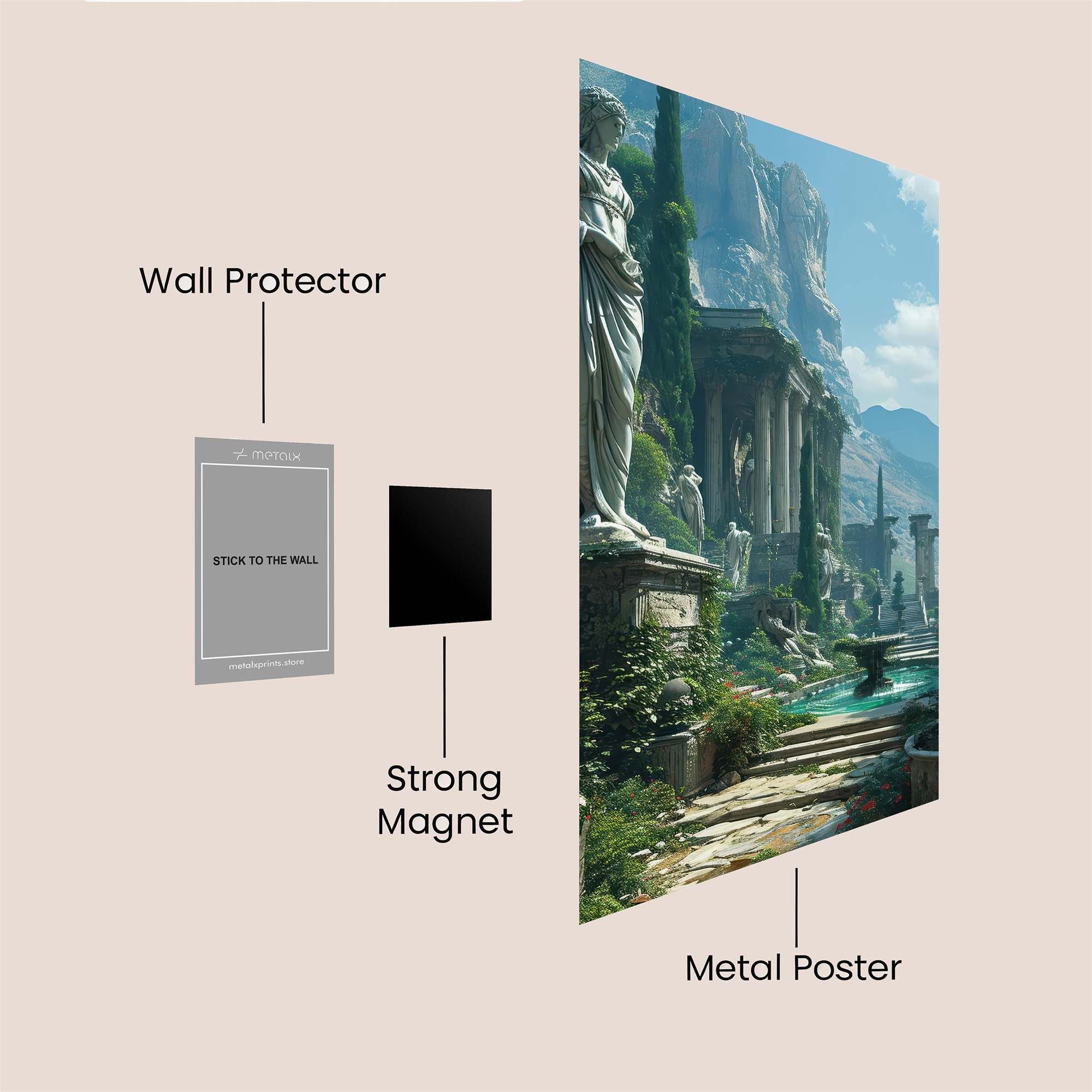 Venus Serene Safe Wall Magnetic / M