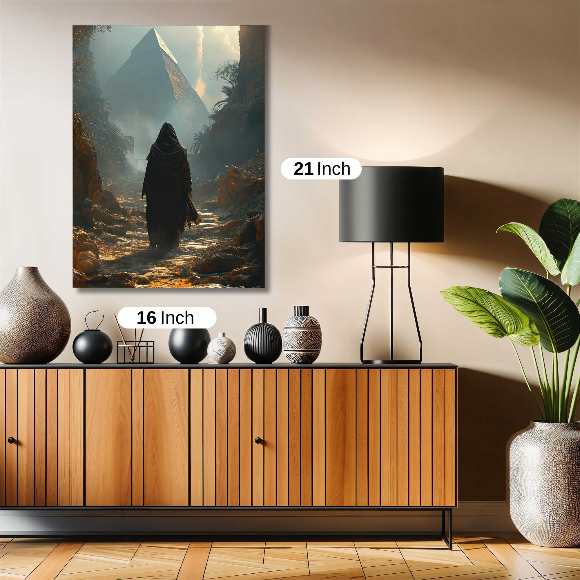 Pyramid Quest Safe Wall Magnetic / M