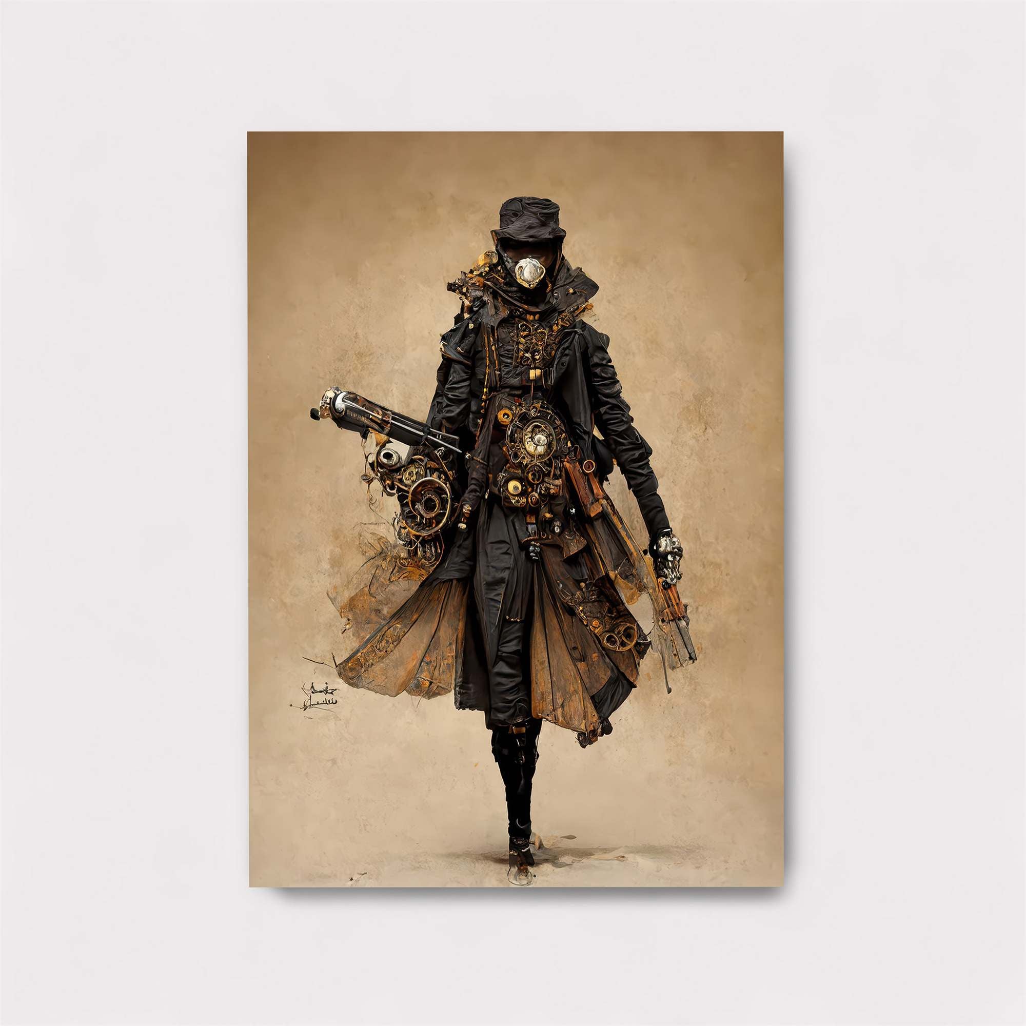 Steampunk Enigma Safe Wall Magnetic / M