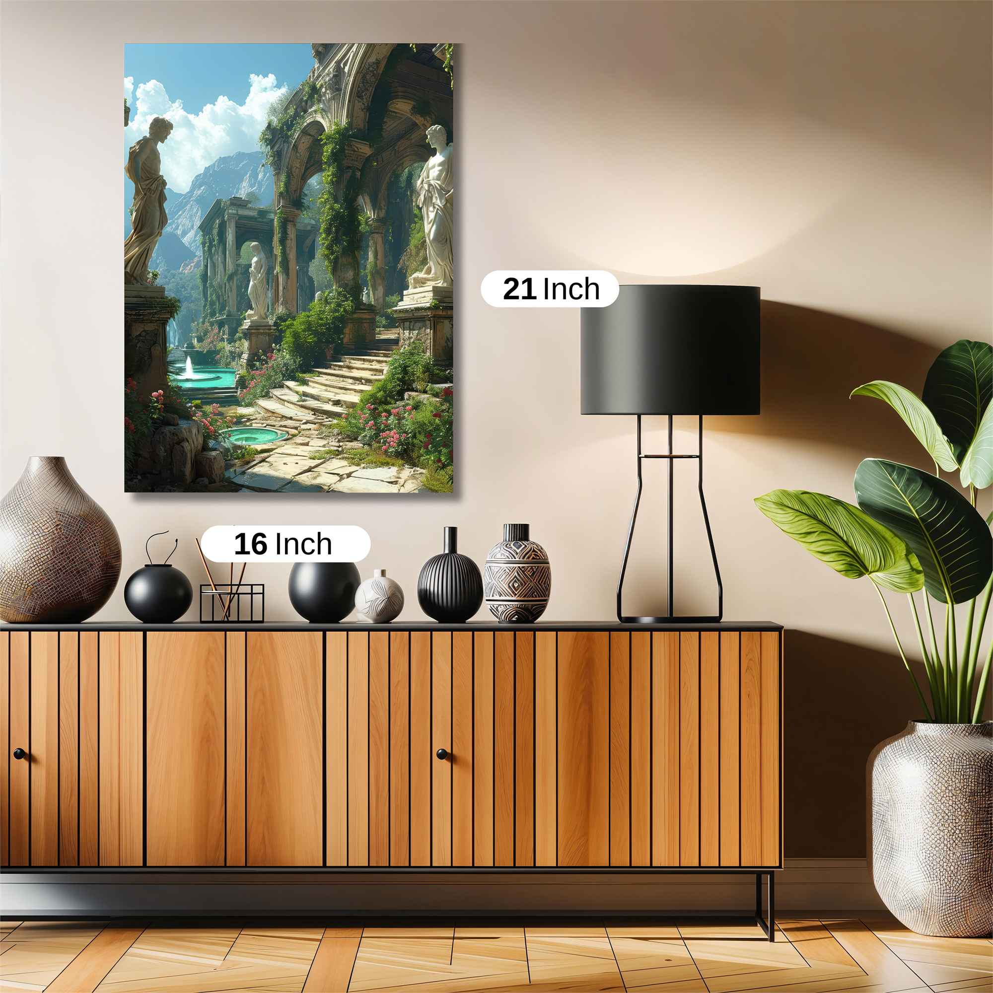 Statuesque Serenity Safe Wall Magnetic / M