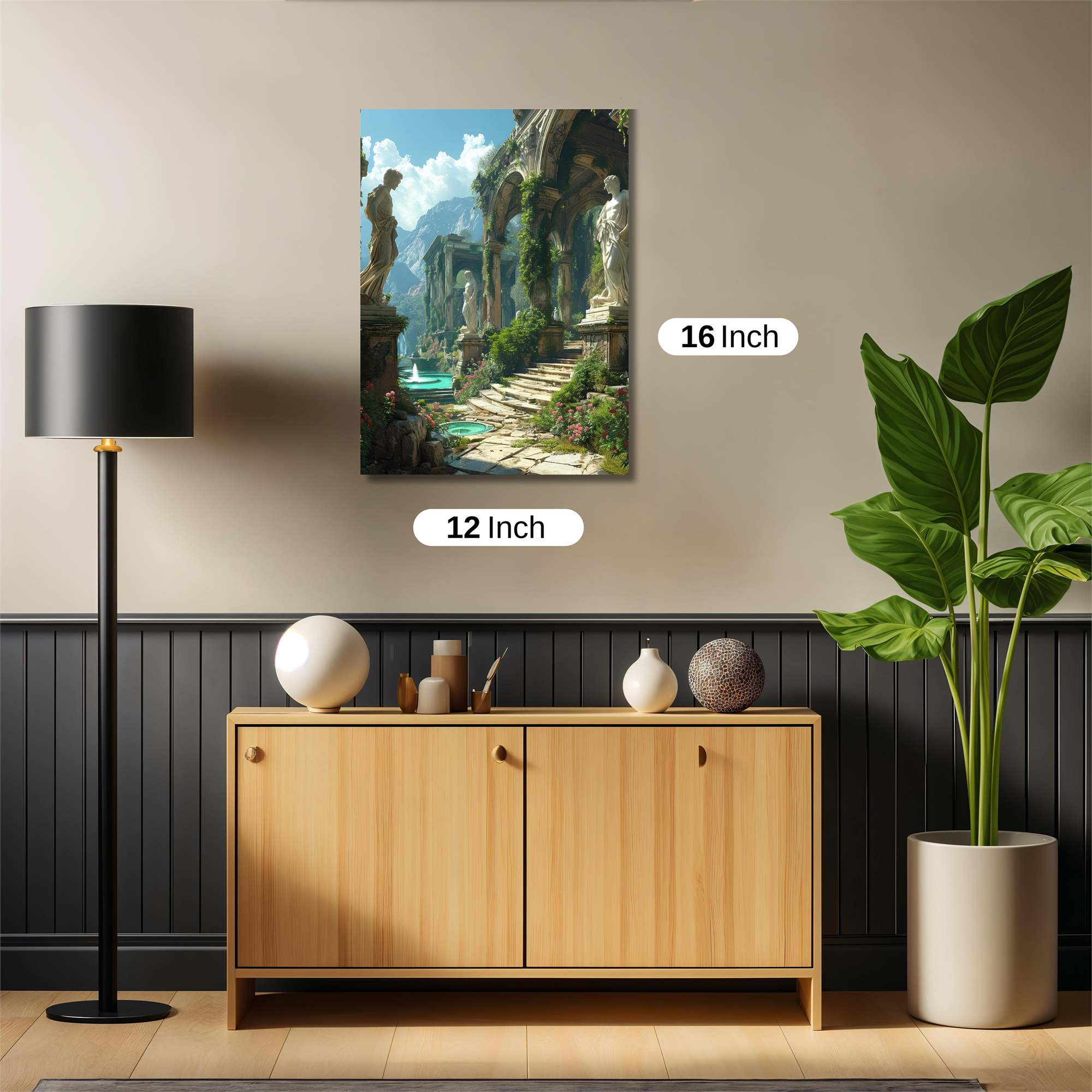 Statuesque Serenity Safe Wall Magnetic / M