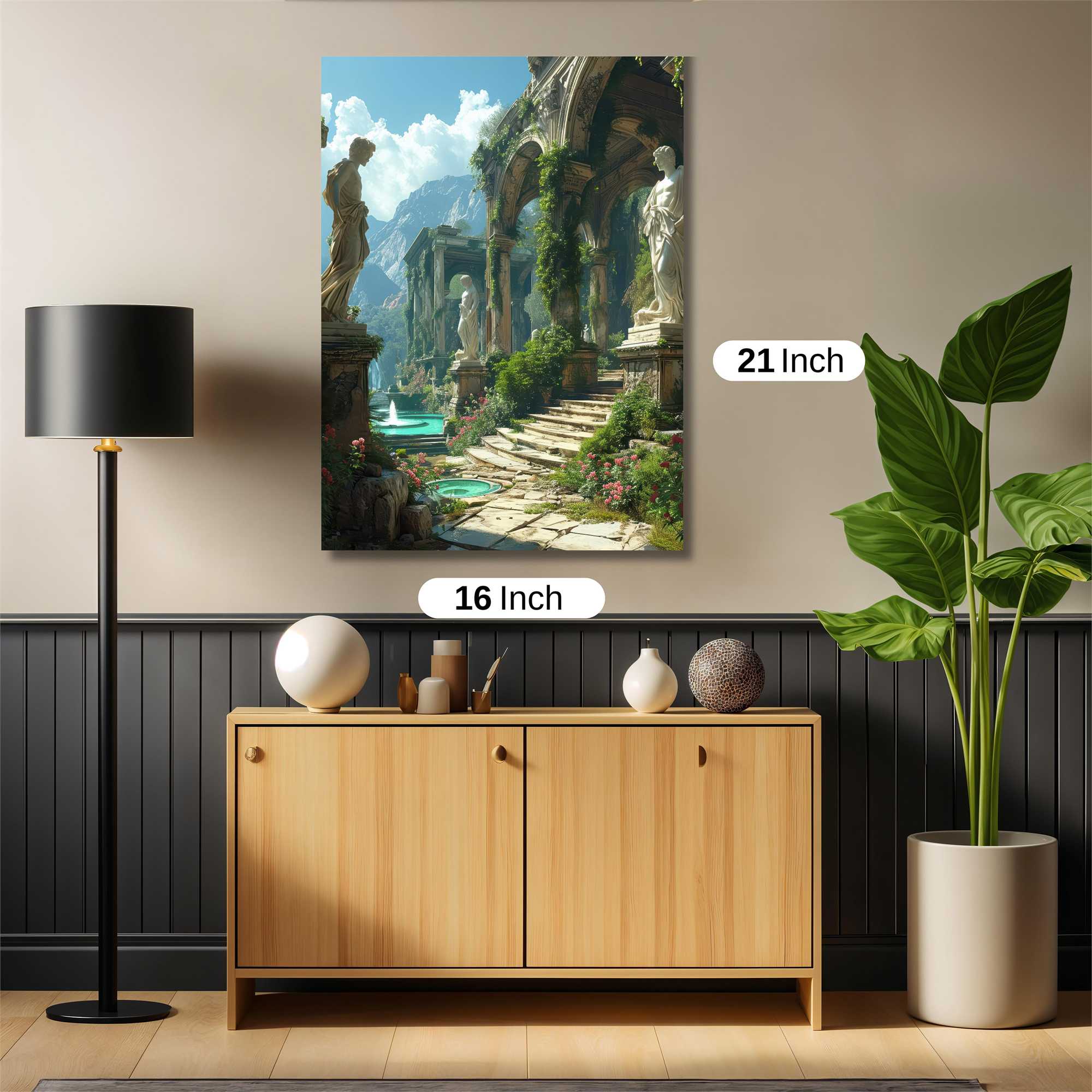 Statuesque Serenity Safe Wall Magnetic / M