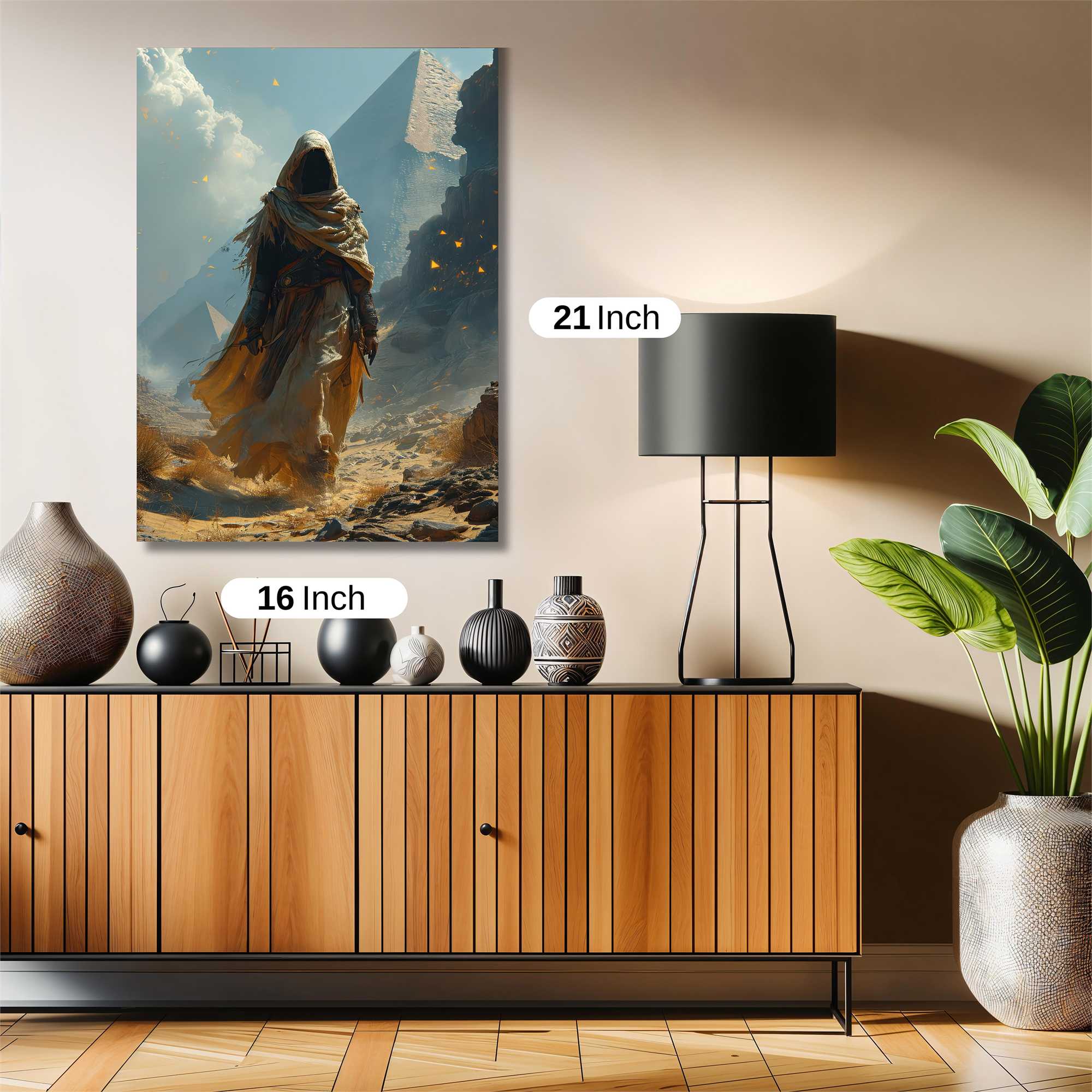 Pyramid Wanderer Safe Wall Magnetic / M