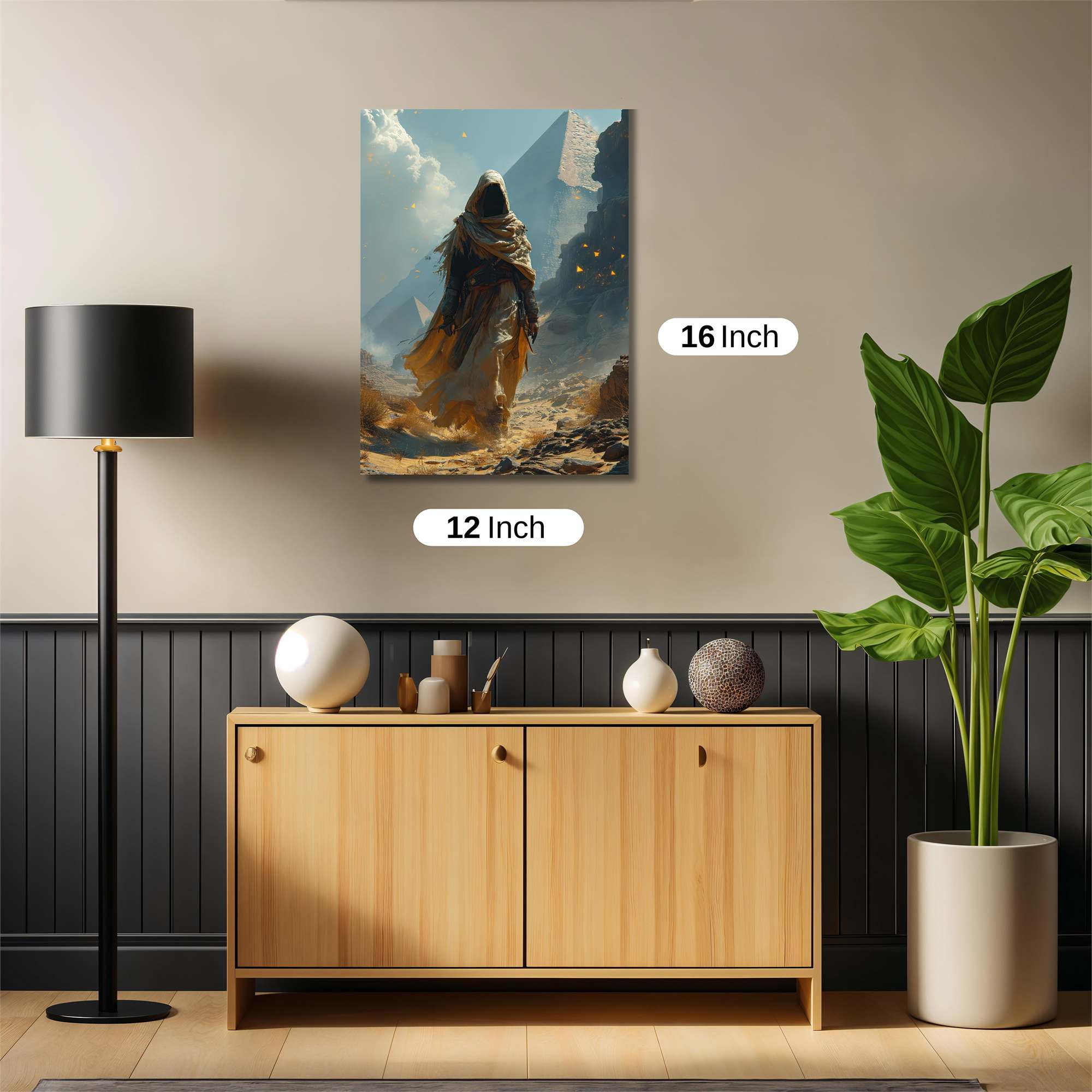 Pyramid Wanderer Safe Wall Magnetic / M
