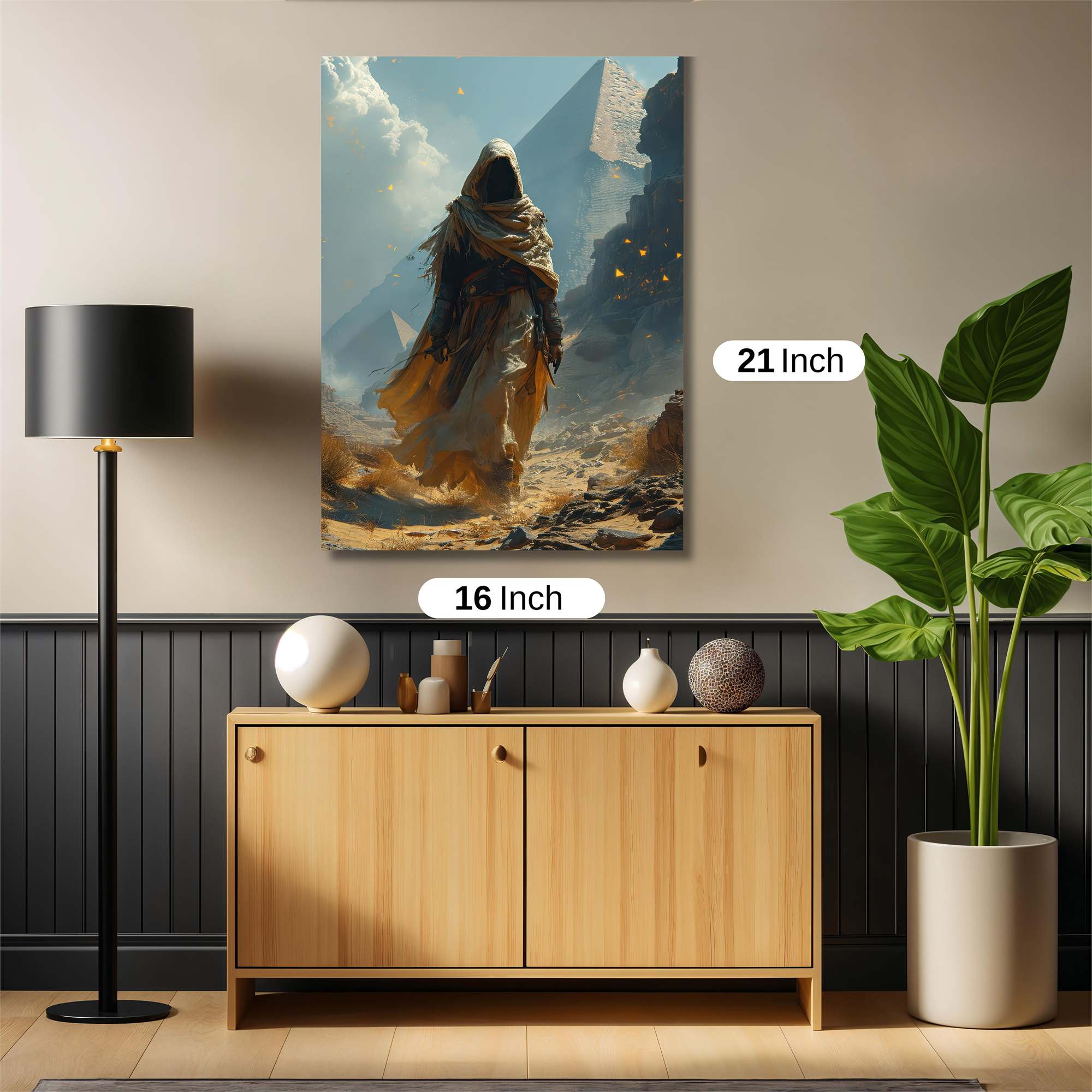 Pyramid Wanderer Safe Wall Magnetic / M
