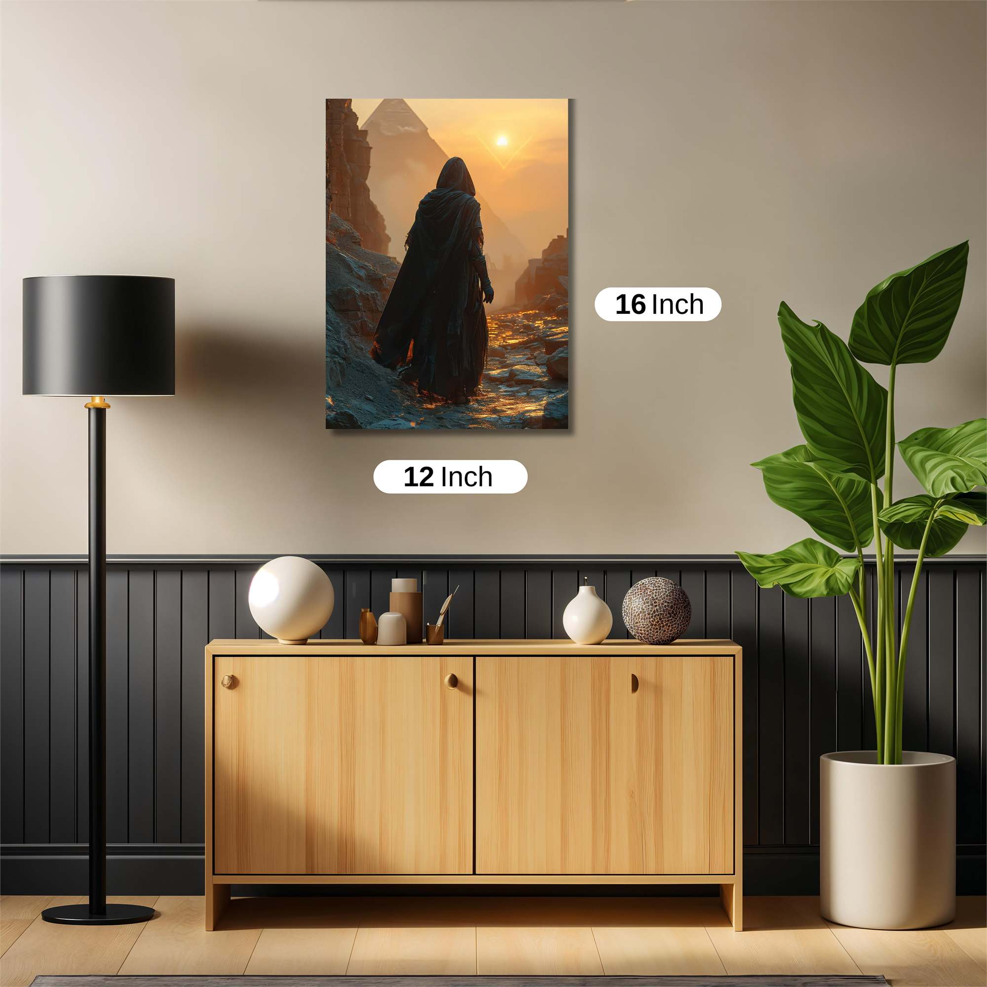 Pyramid Quest Safe Wall Magnetic / M
