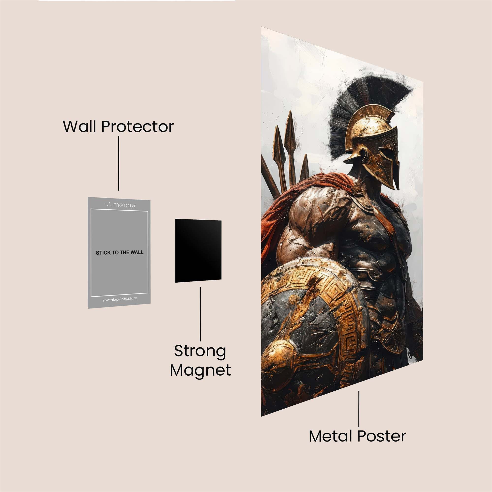 Spartan Valor Safe Wall Magnetic / M