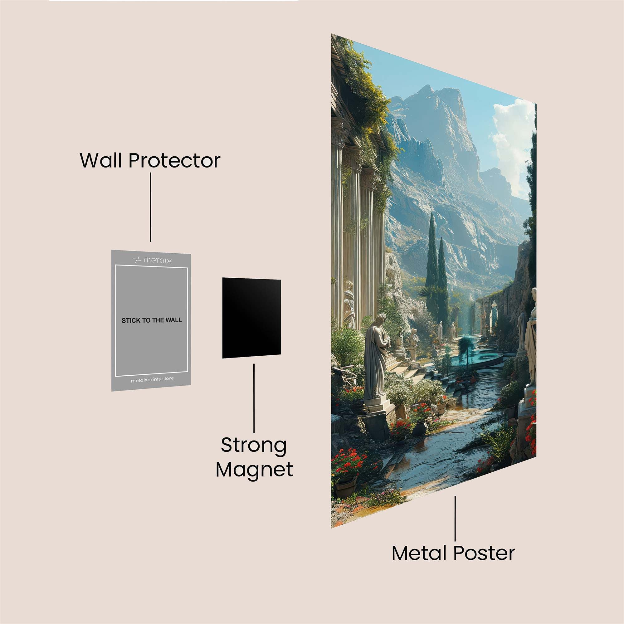 Apollo's Serenity Safe Wall Magnetic / M