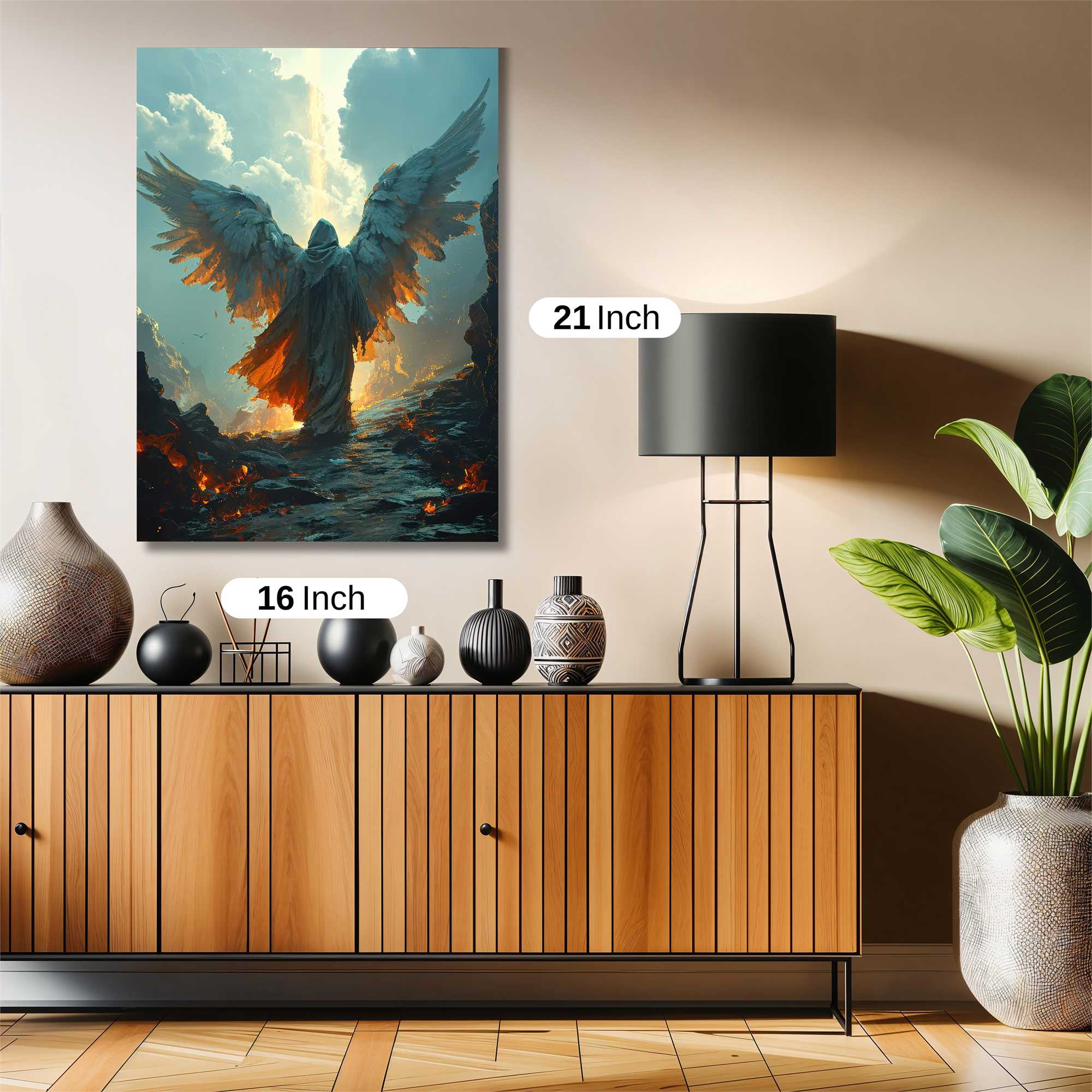 Angel Ascent Safe Wall Magnetic / M