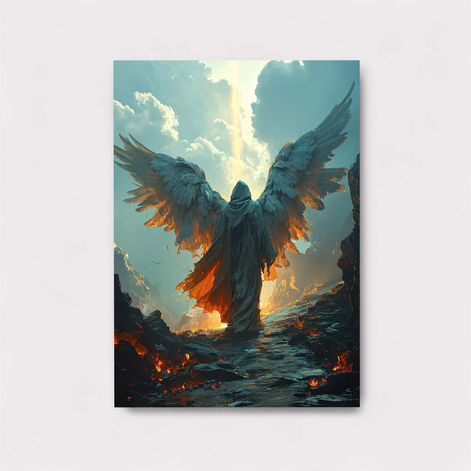 Angel Ascent Safe Wall Magnetic / M
