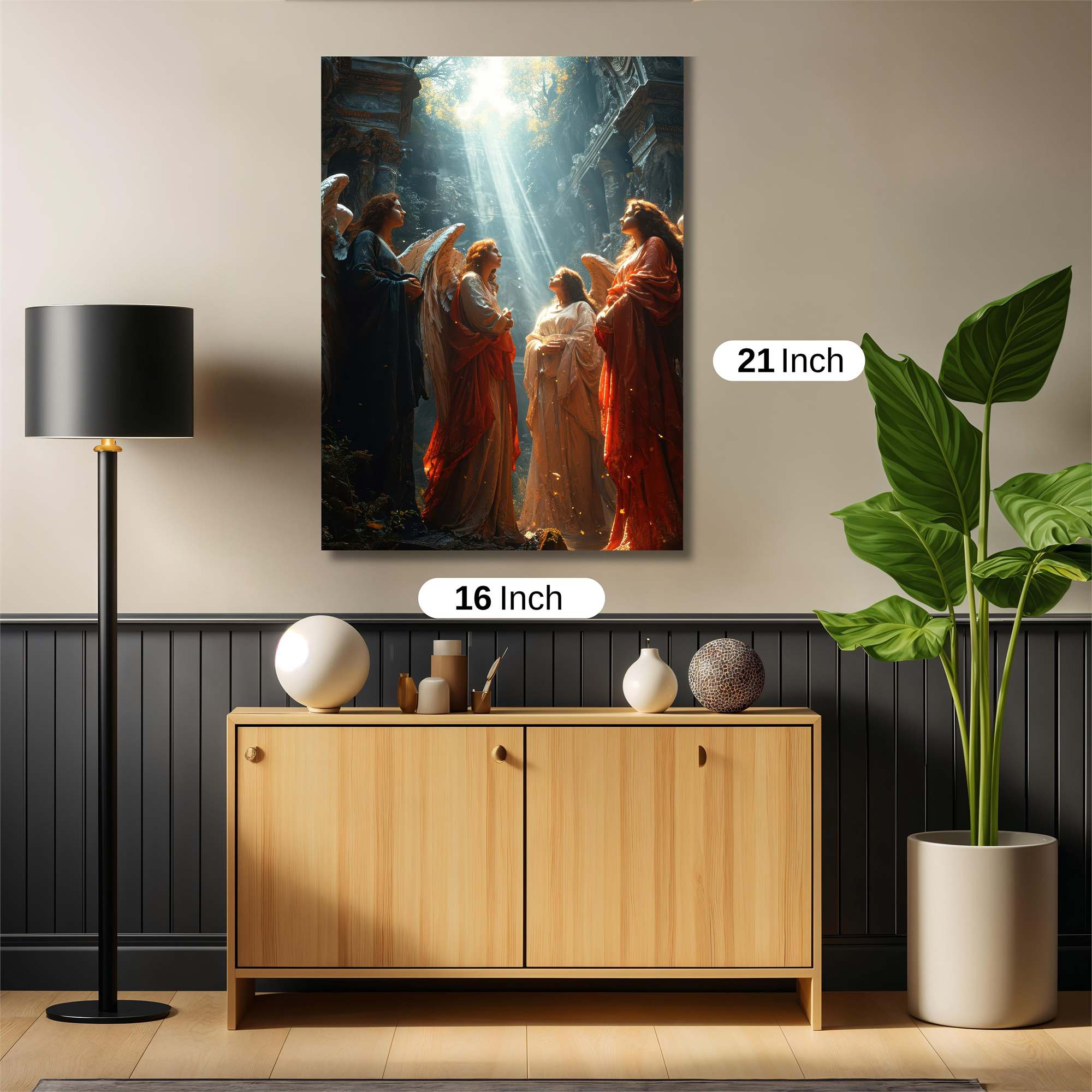 Angelic Serenity Safe Wall Magnetic / M
