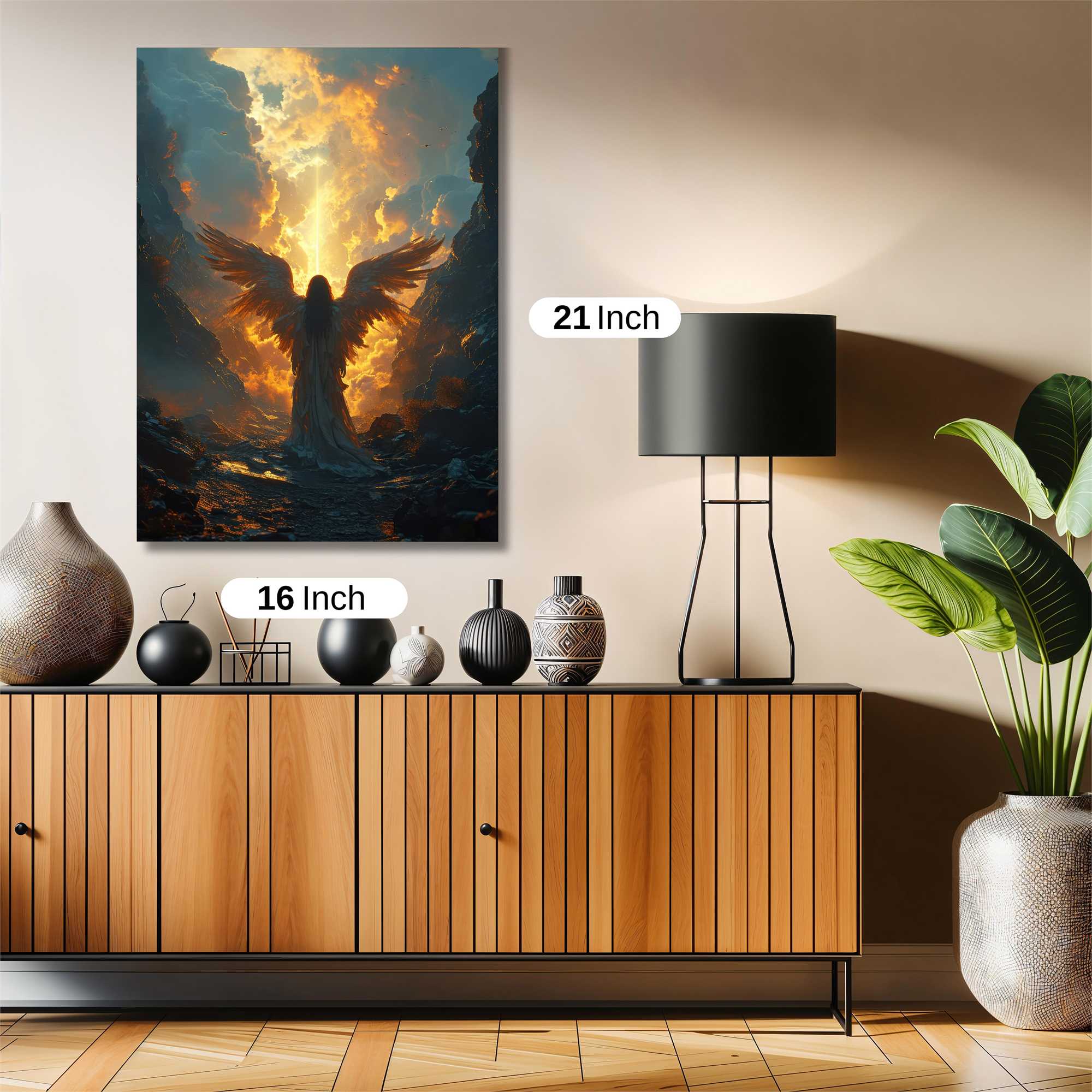 Angelic Blaze Safe Wall Magnetic / M