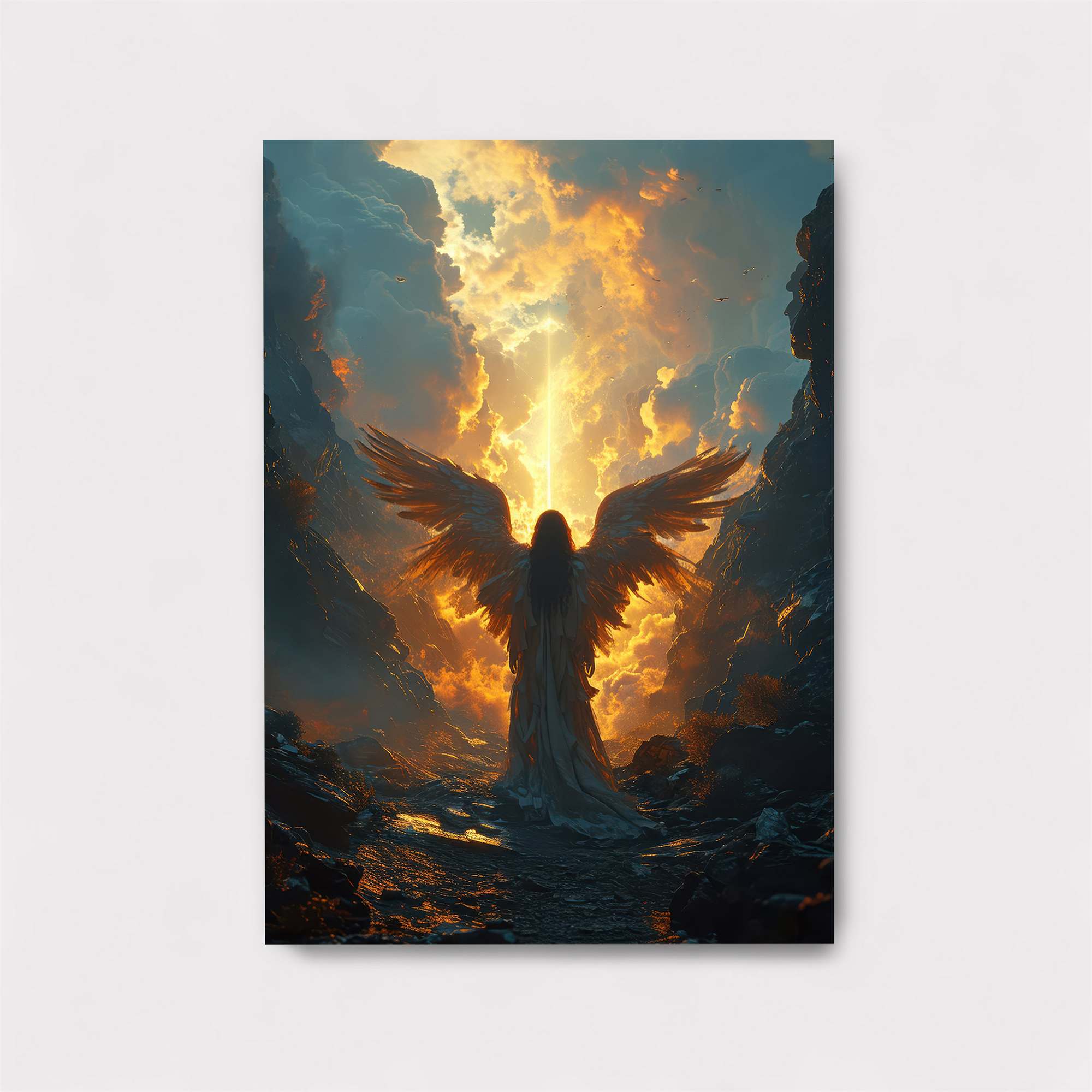 Angelic Blaze Safe Wall Magnetic / M