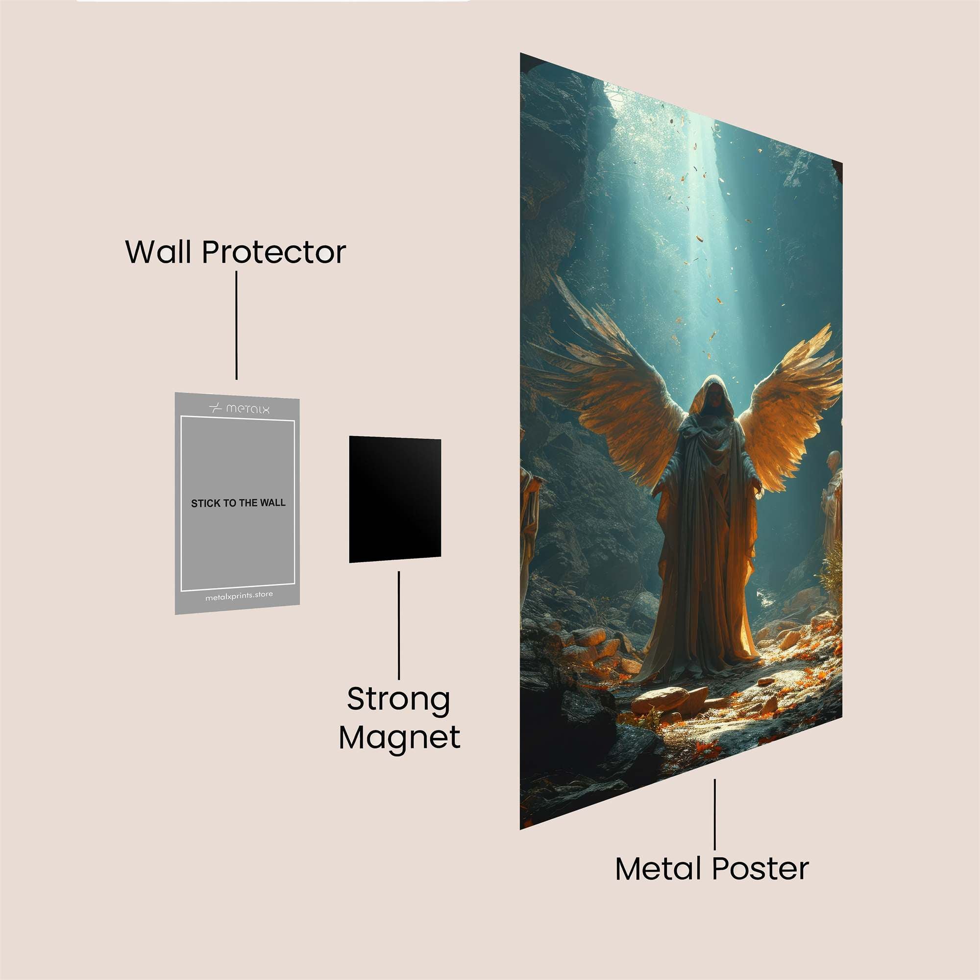 Angel Radiance Safe Wall Magnetic / M