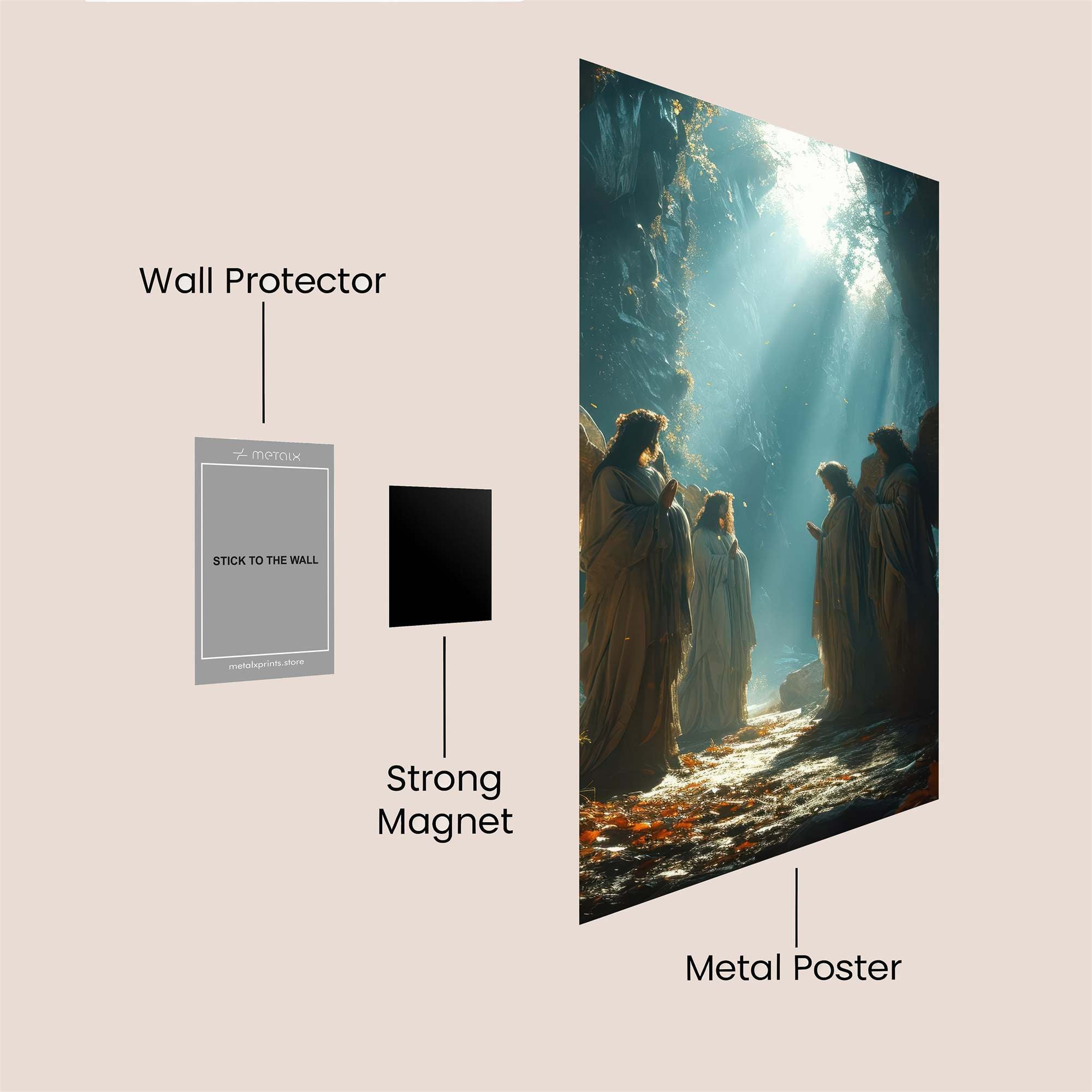 Angels Serene Safe Wall Magnetic / M