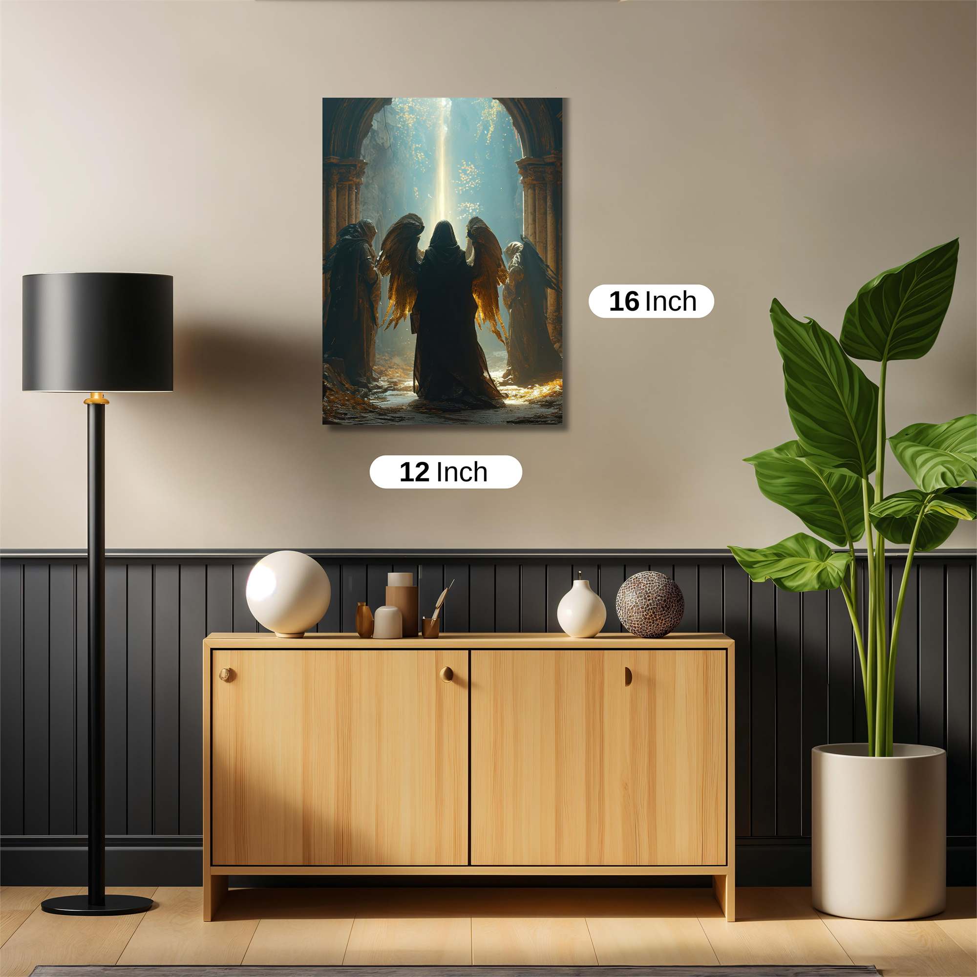 Angelic Reverence Safe Wall Magnetic / M