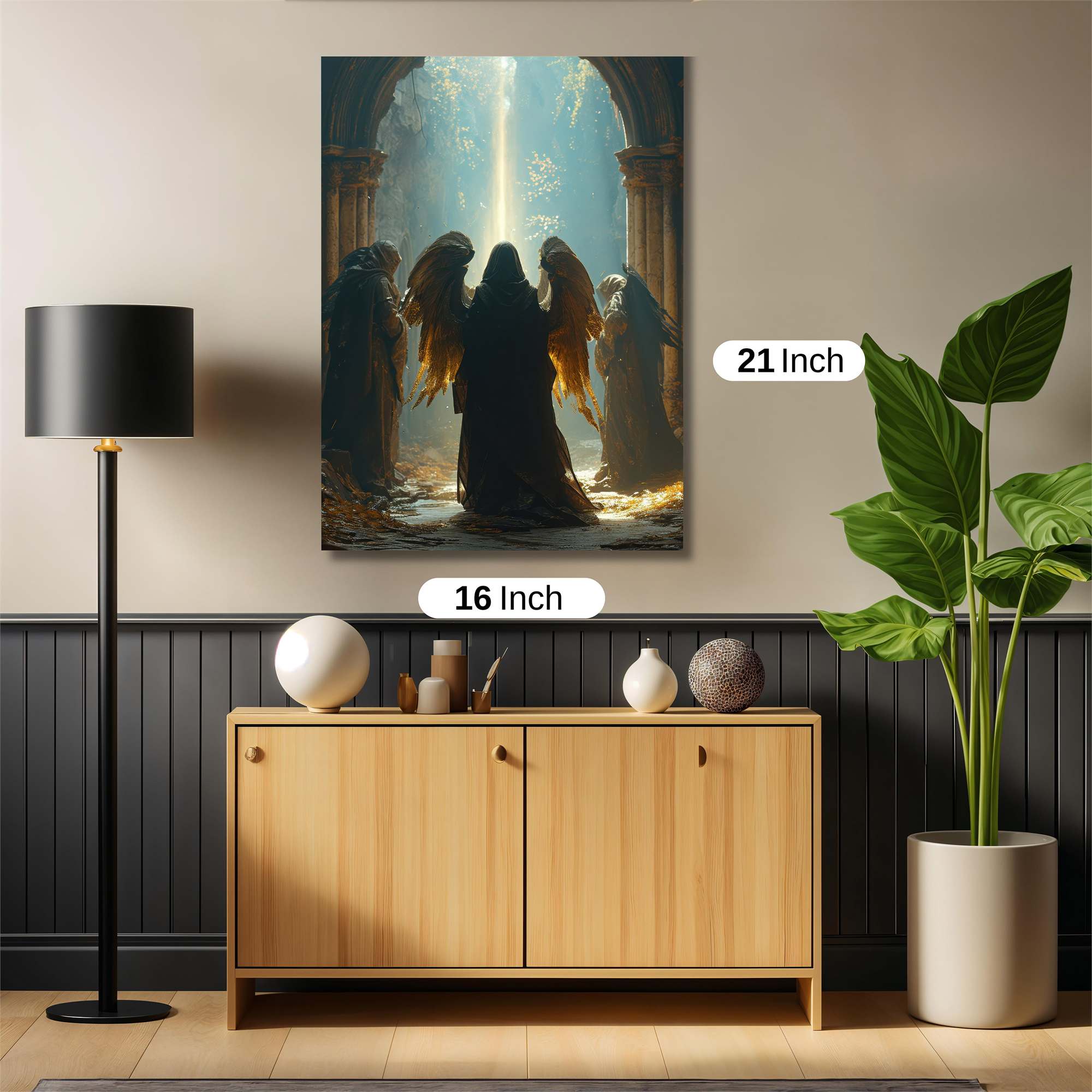 Angelic Reverence Safe Wall Magnetic / M