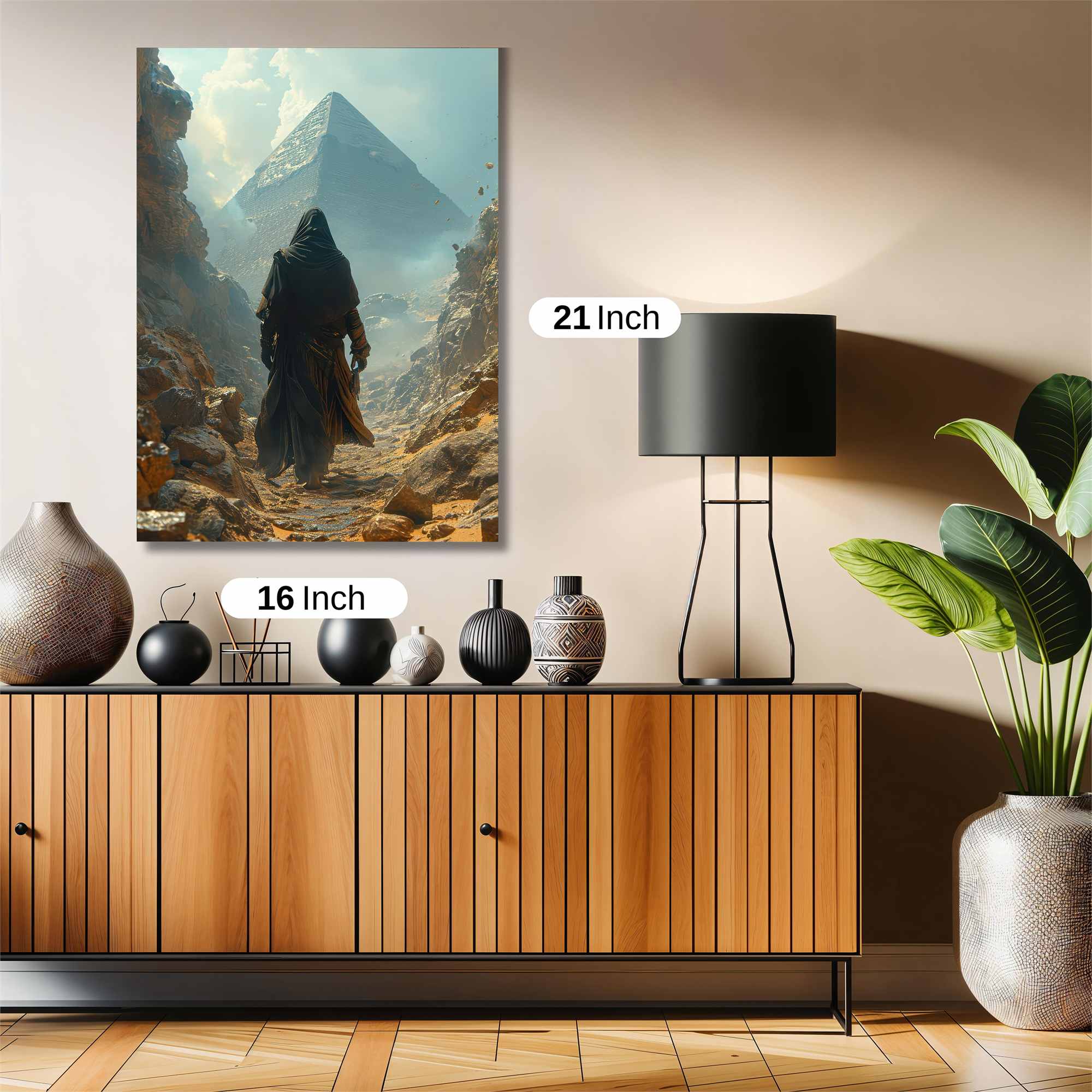 Pyramid Quest Safe Wall Magnetic / M