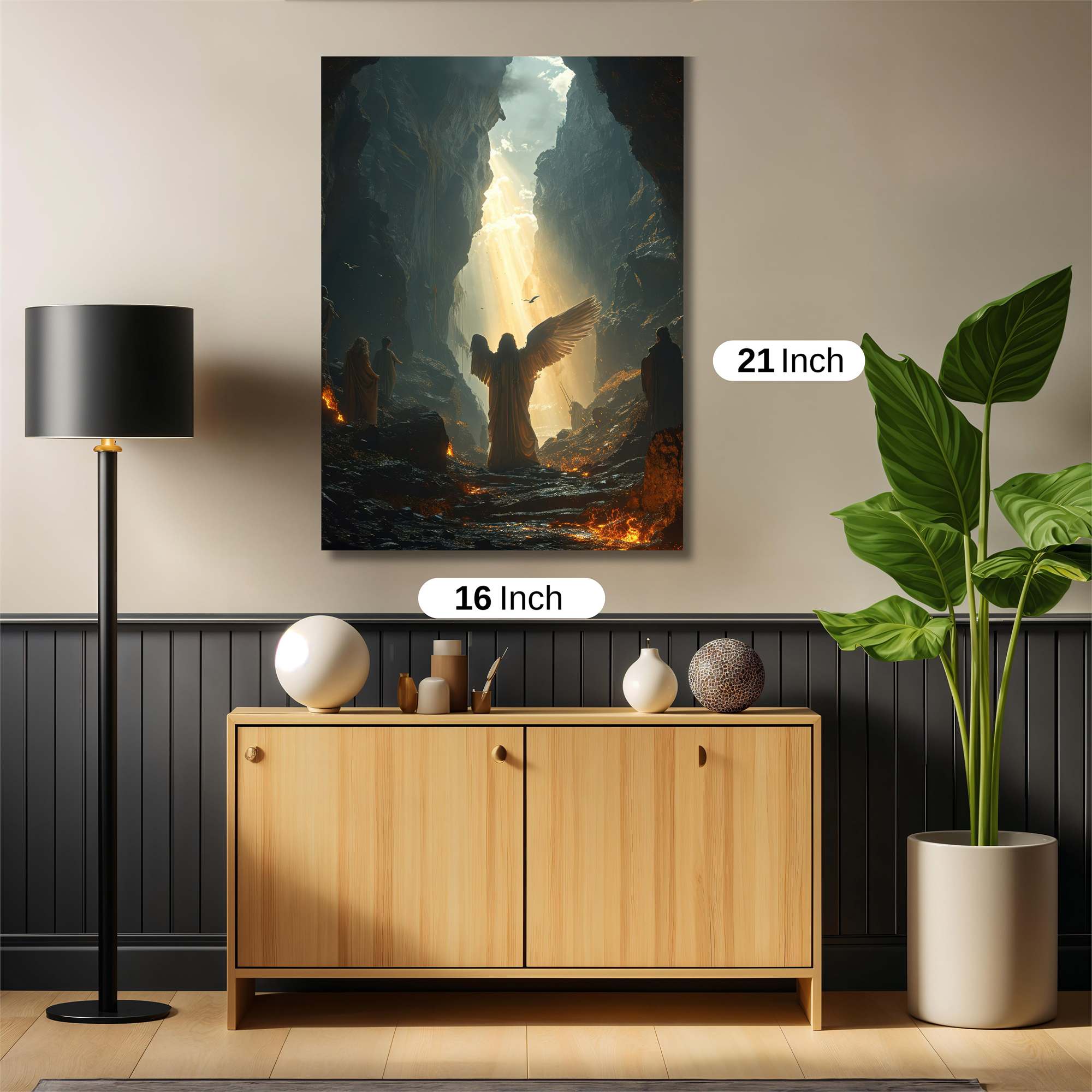 Angelic Ascent Safe Wall Magnetic / M