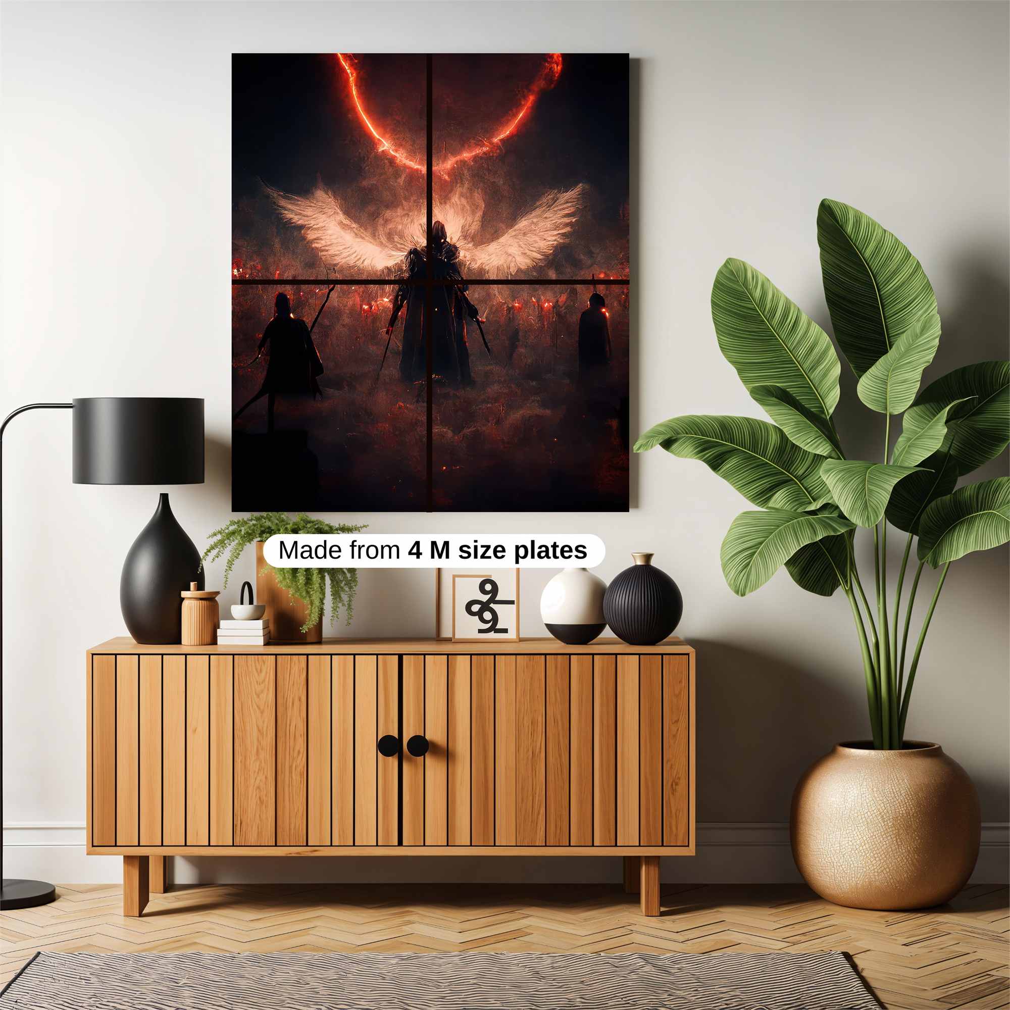 Angel Apocalypse Safe Wall Magnetic / M