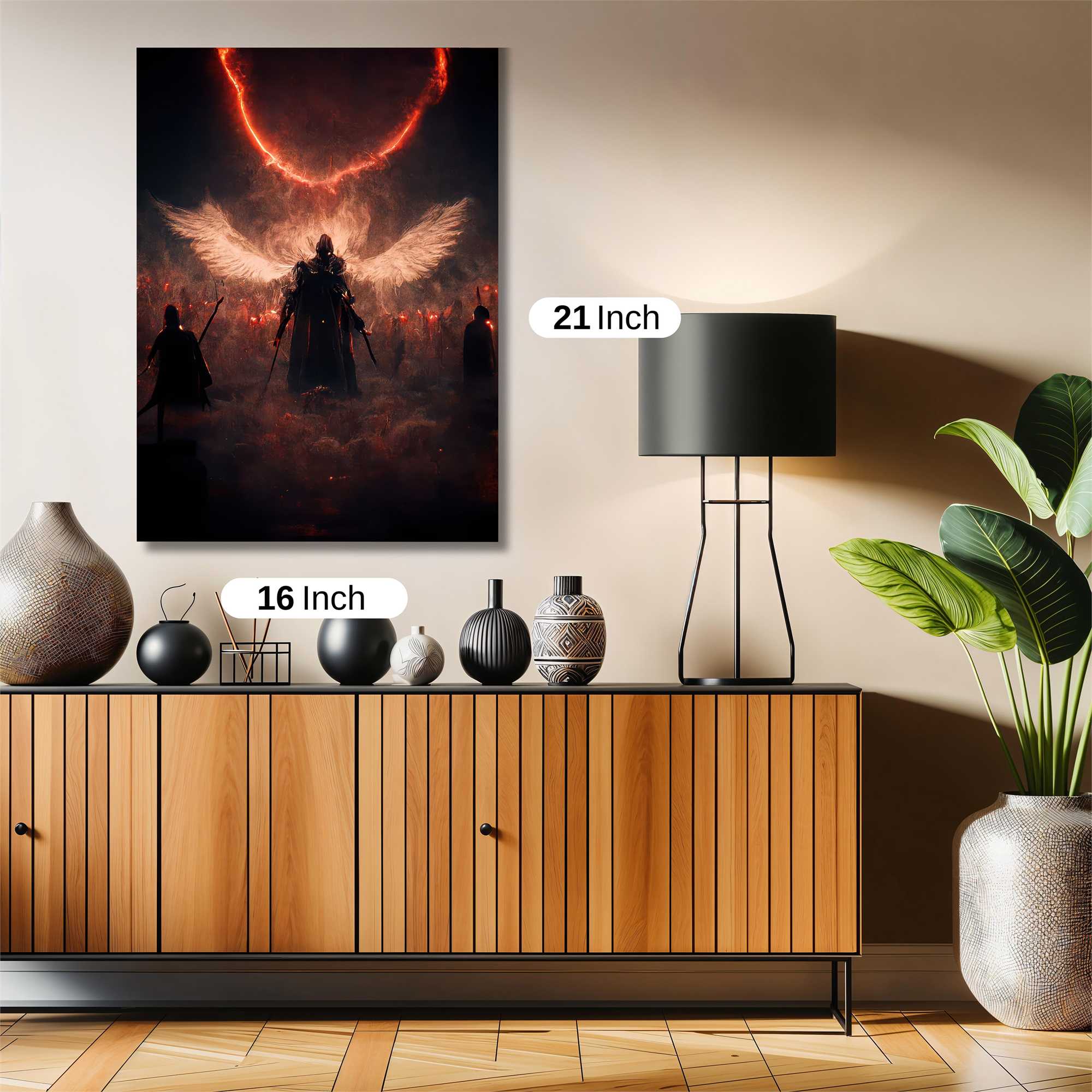 Angel Apocalypse Safe Wall Magnetic / M