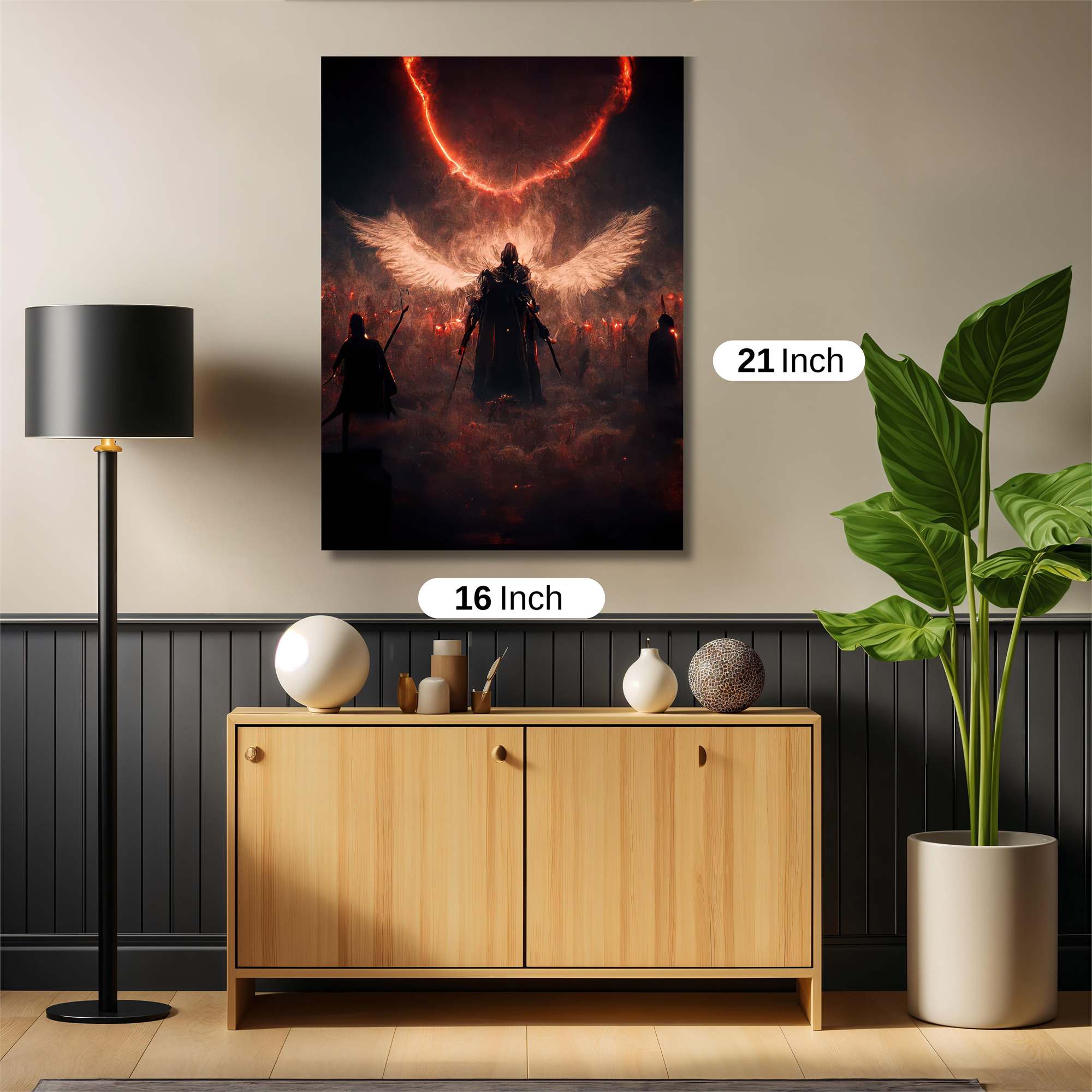 Angel Apocalypse Safe Wall Magnetic / M