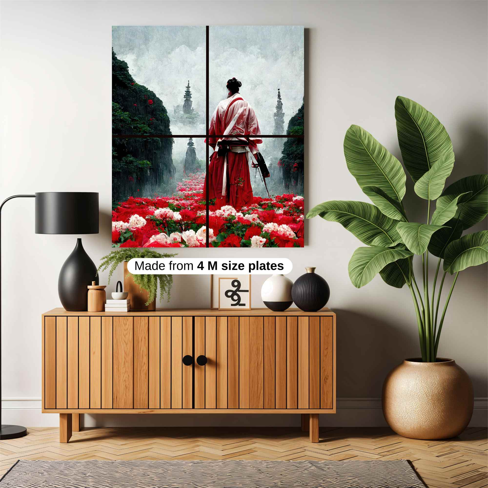 Samurai Serenity Safe Wall Magnetic / M