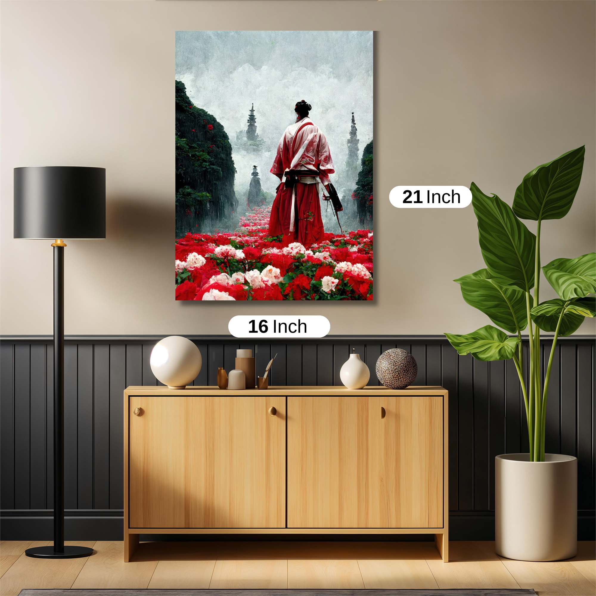 Samurai Serenity Safe Wall Magnetic / M