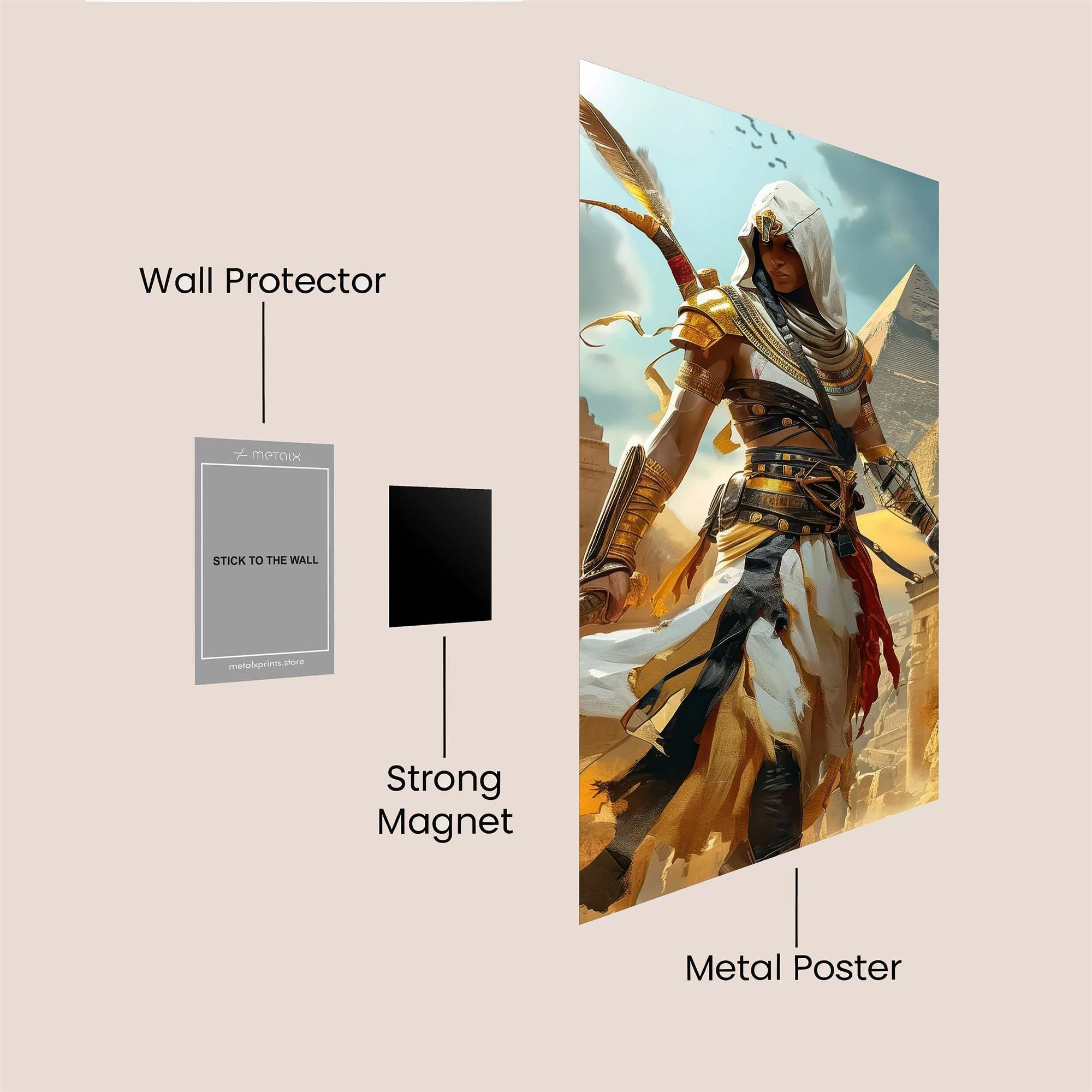 Bayek Victorious Safe Wall Magnetic / M